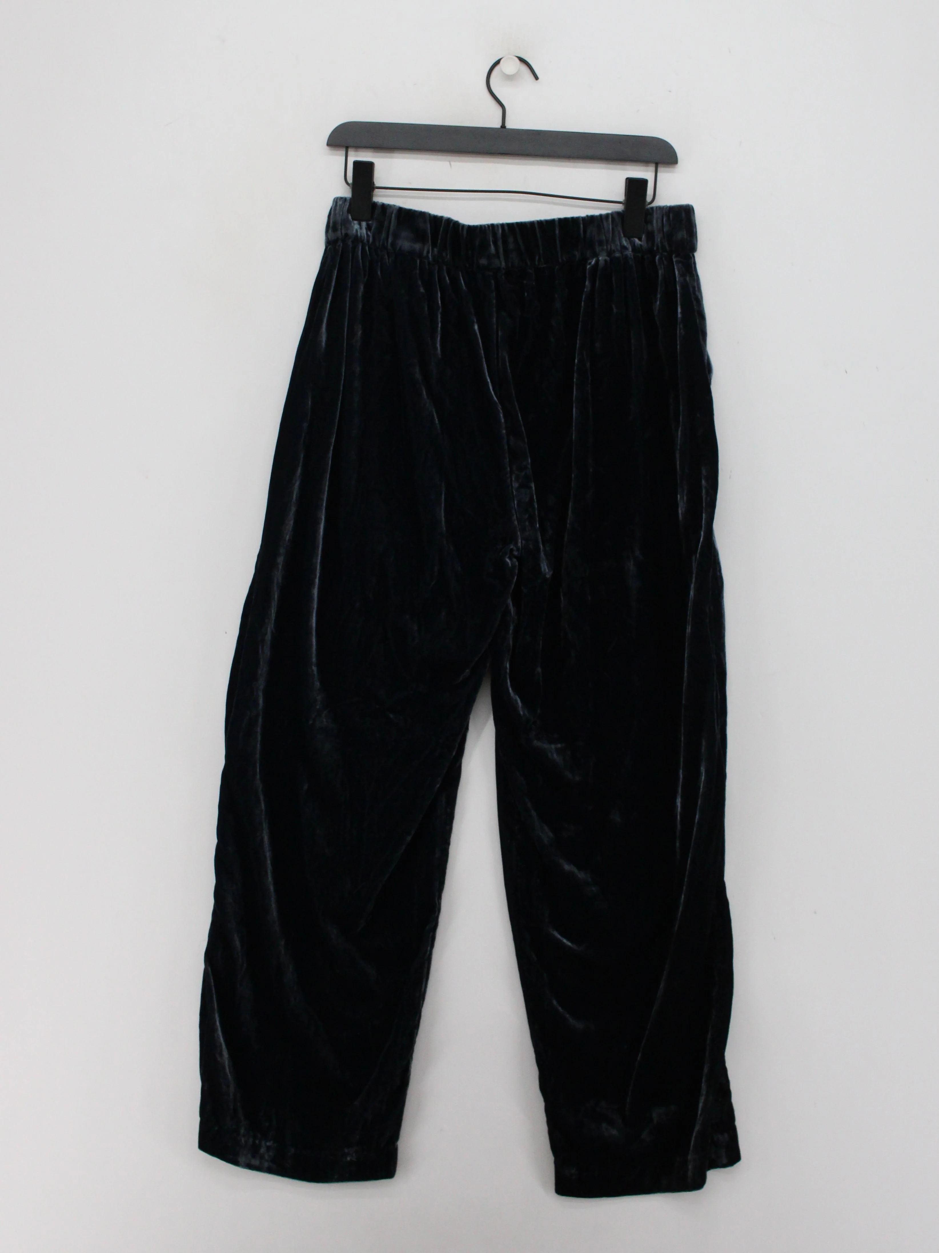 White Stuff Women's Trousers UK 12 Black Viscose with Nylon Wide-Leg Chino - Image 2