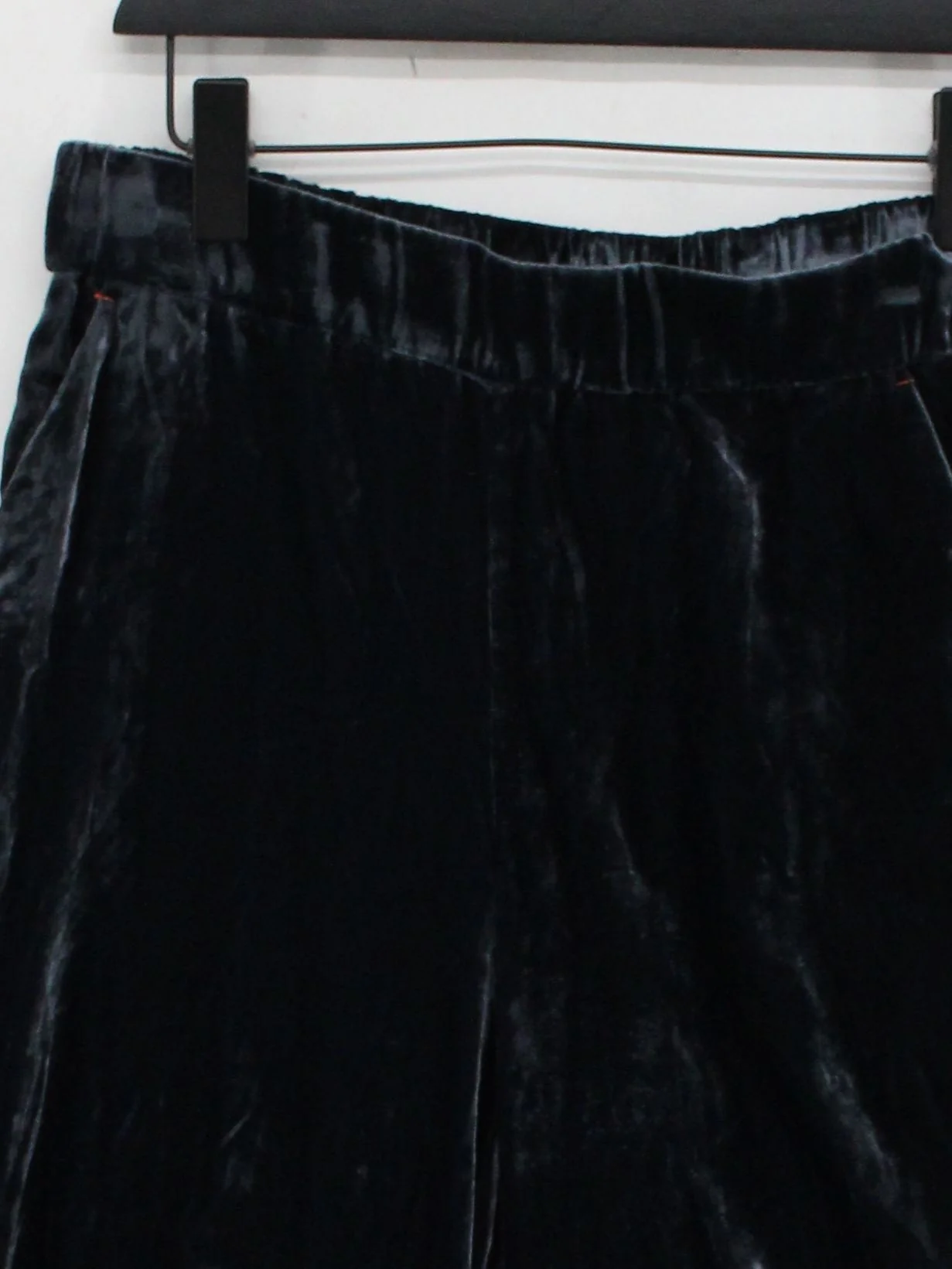 White Stuff Women's Trousers UK 12 Black Viscose with Nylon Wide-Leg Chino - Image 3