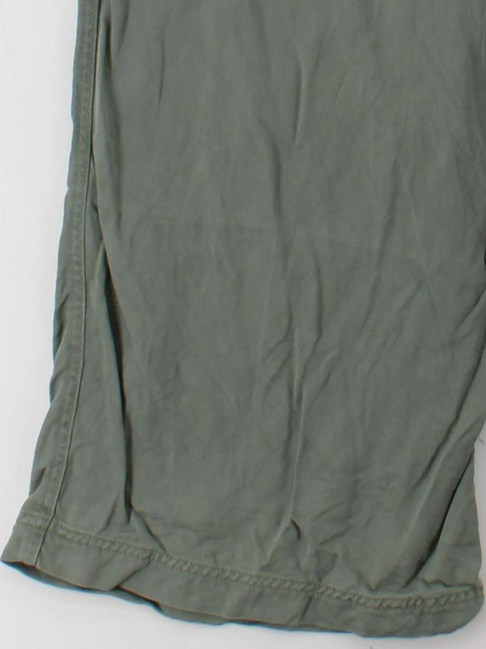 White Stuff Women's Trousers UK 16 Green 100% Lyocell Modal Wide-Leg Cropped - Image 4