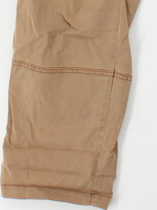 White Stuff Women's Trousers UK 16 Tan Lyocell Modal with Cotton, Elastane Chino - Image 4
