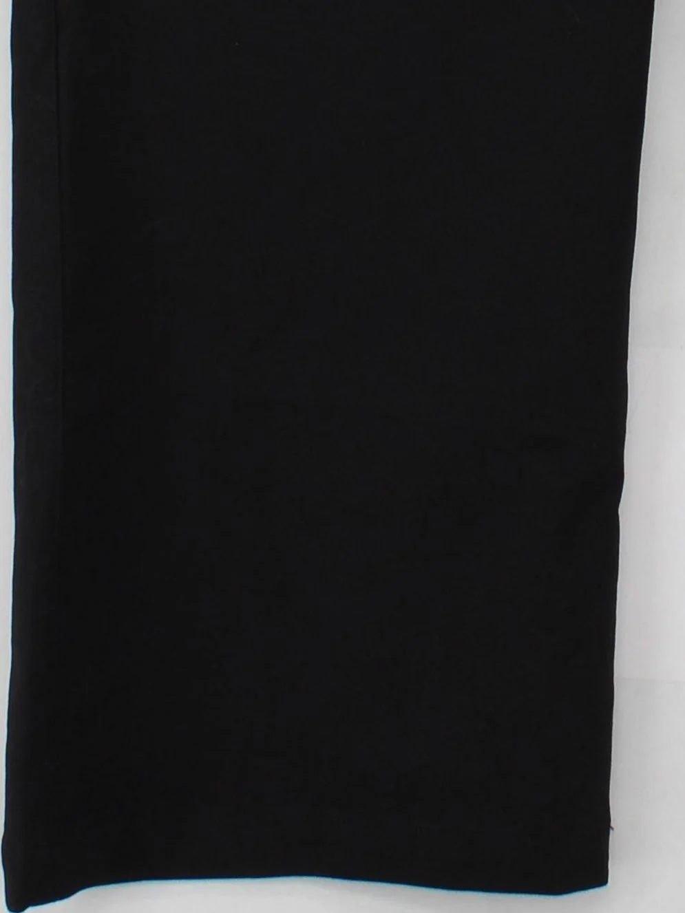 White Stuff Women's Trousers UK 18 Black Cotton with Elastane Straight Chino - Image 4