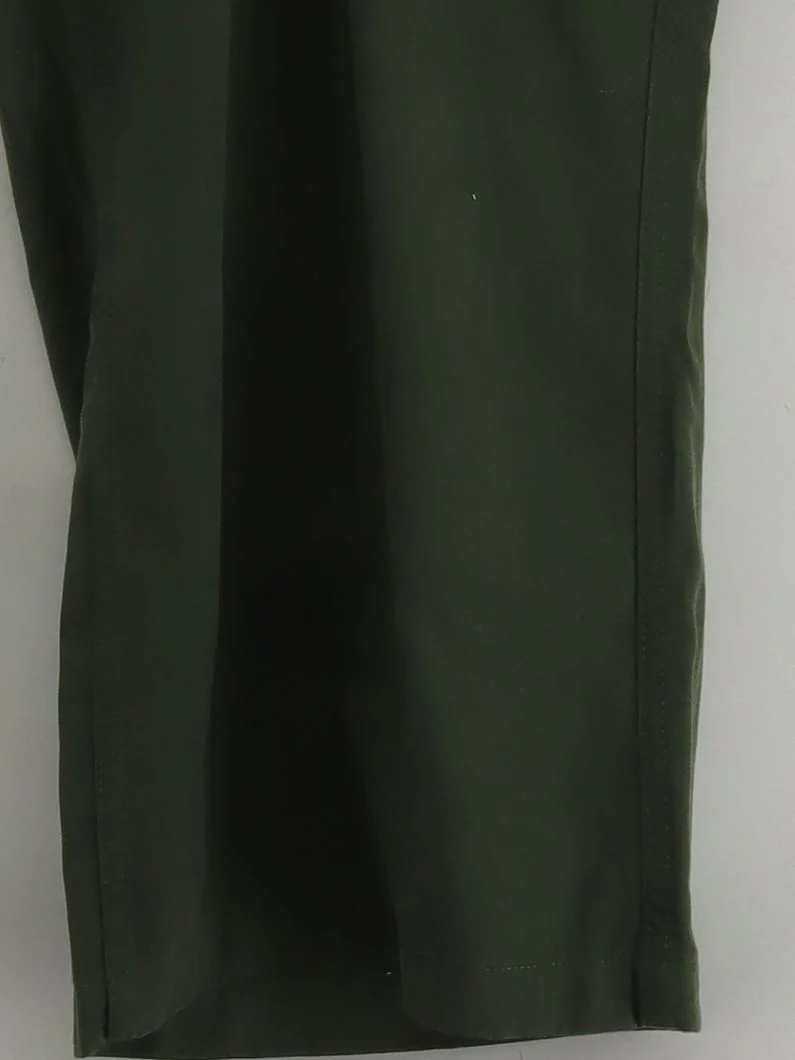 White Stuff Women's Trousers UK 24 Green Cotton with Lyocell Modal Chino - Image 4
