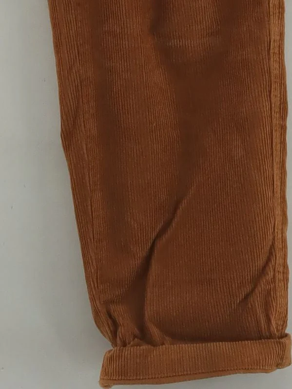 White Stuff Women's Trousers UK 6 Tan Cotton with Elastane Straight Chino - Image 4