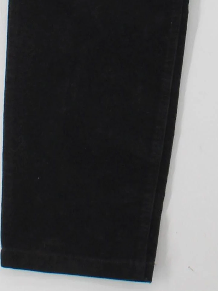 White Stuff Women's Trousers UK 8 Black Cotton with Polyester, Elastane Chino - Image 4