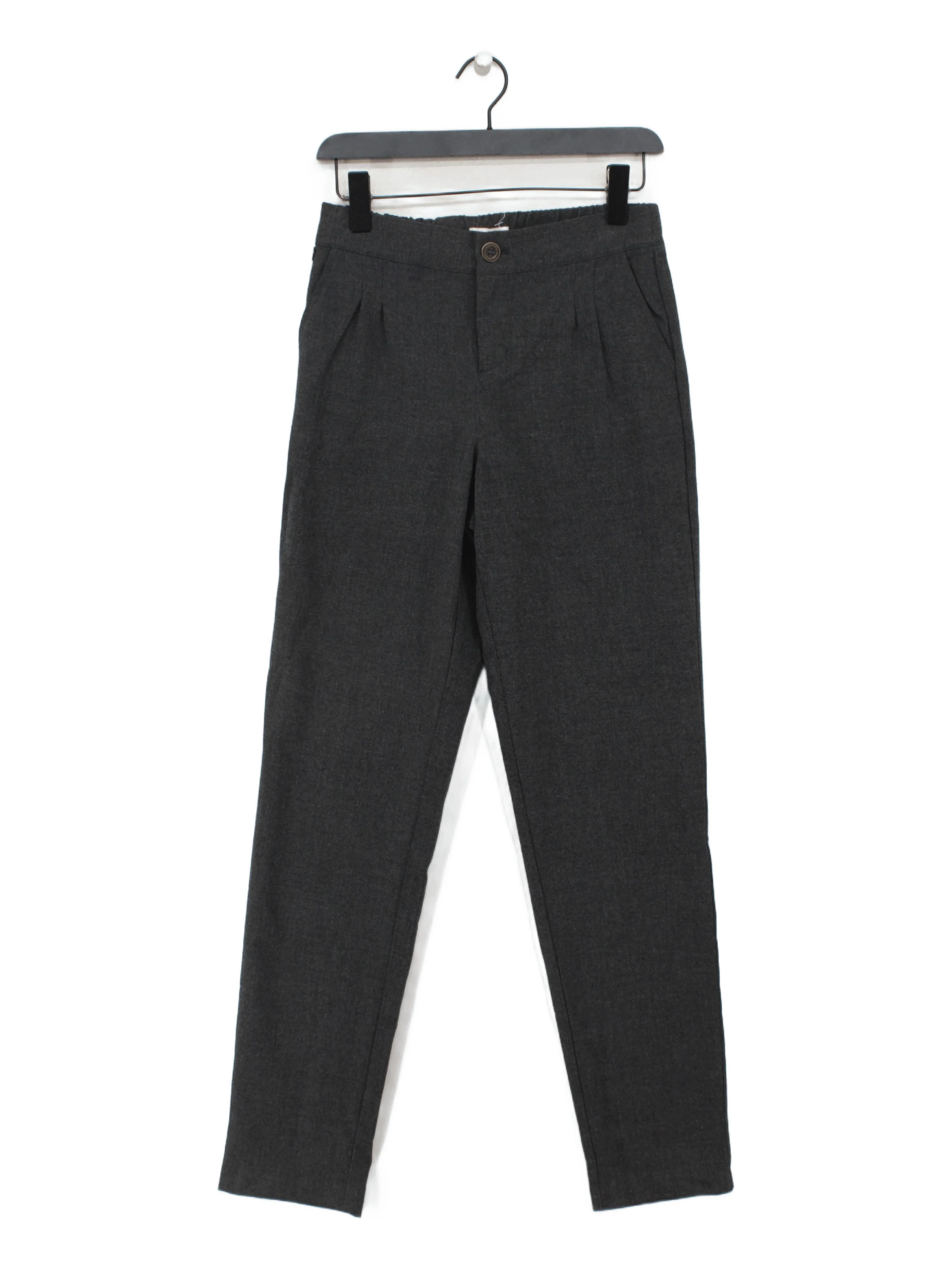 White Stuff Women's Trousers UK 8 Grey 100% Other Tapered Chino