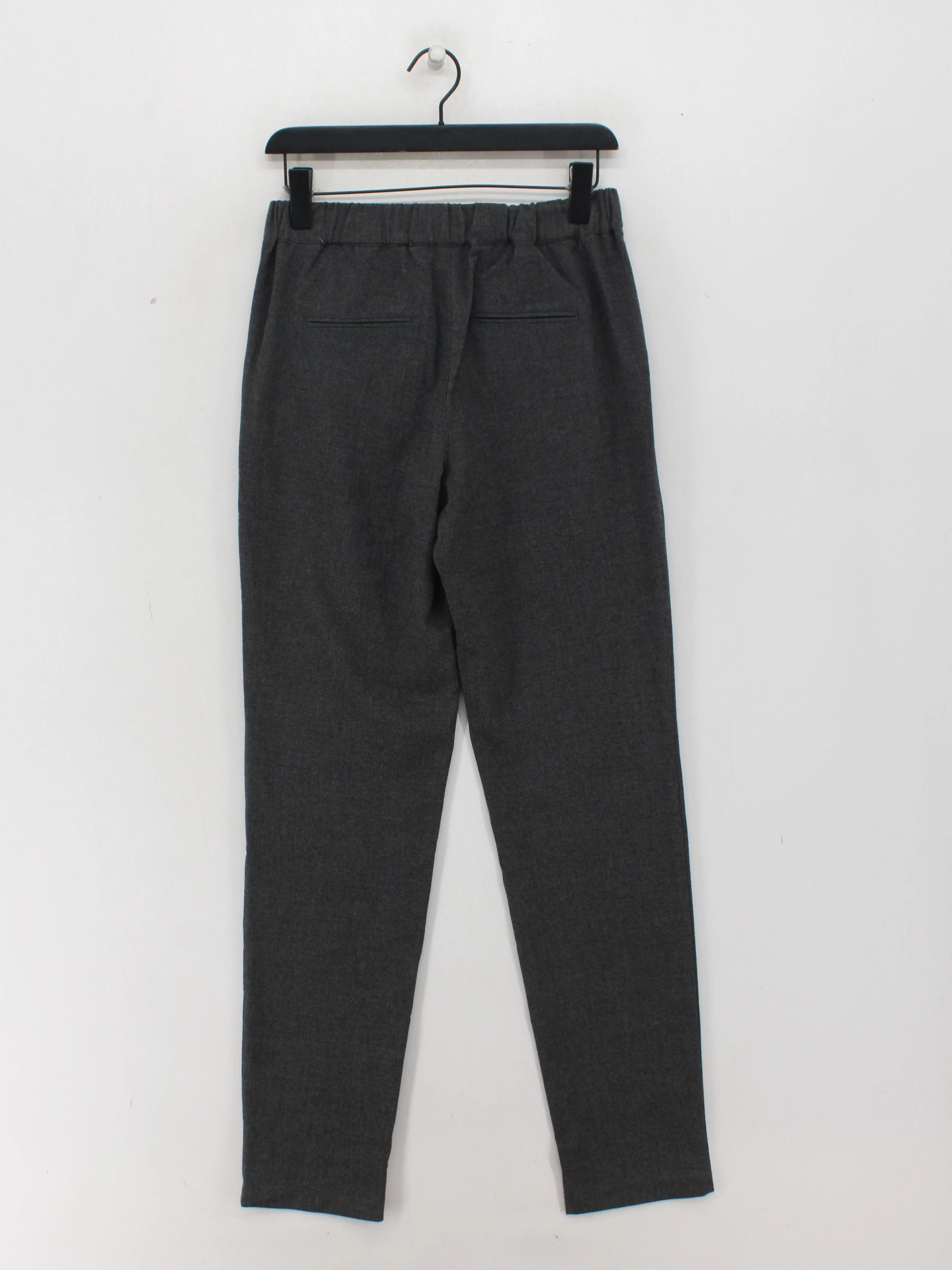 White Stuff Women's Trousers UK 8 Grey 100% Other Tapered Chino - Image 2