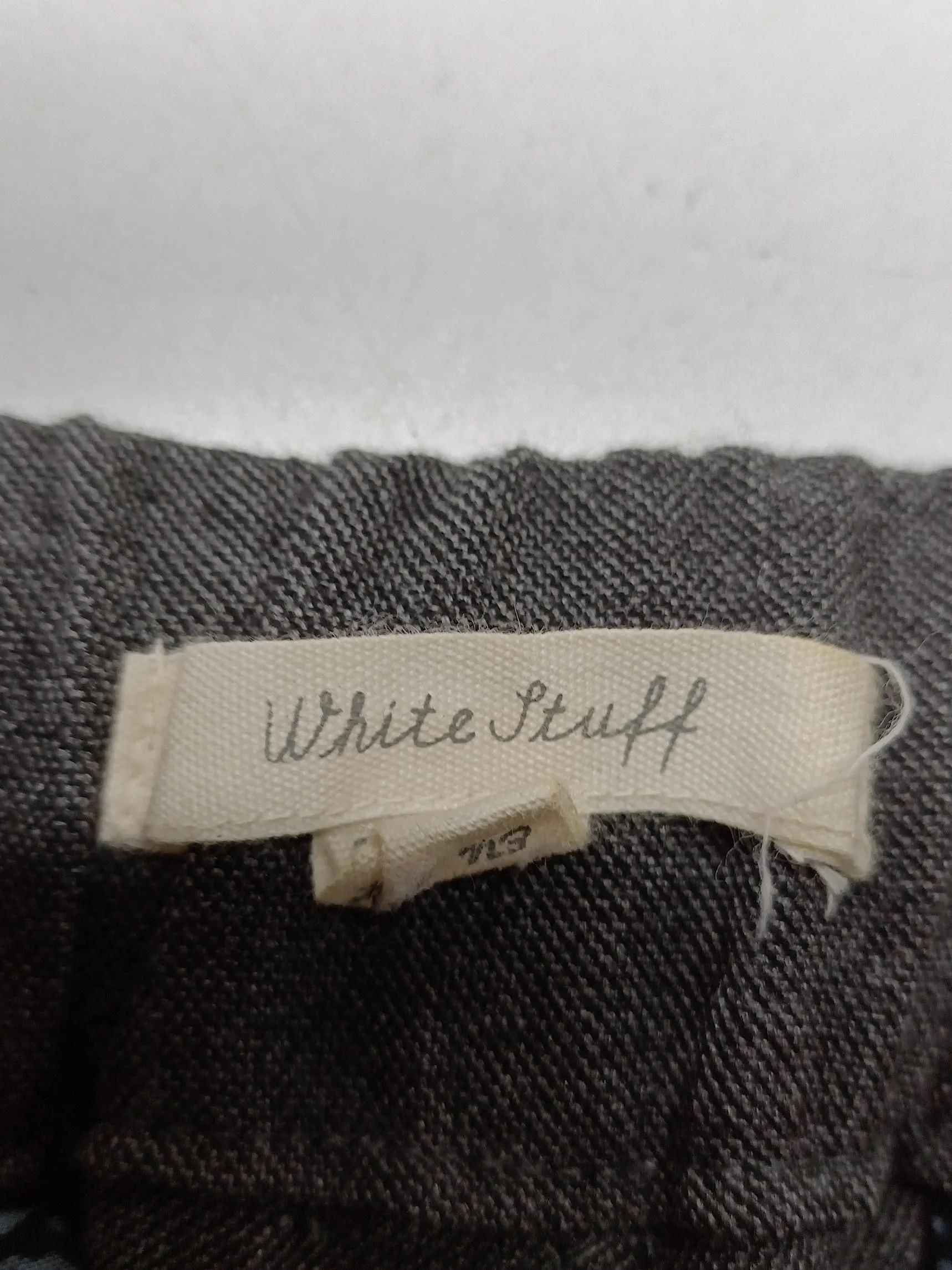 White Stuff Women's Trousers UK 8 Grey 100% Other Tapered Chino - Image 5