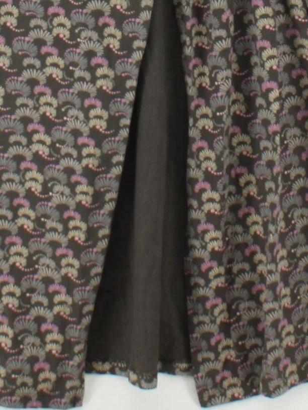 White Stuff Wrap Midi Dress UK10 in Grey - Image 4