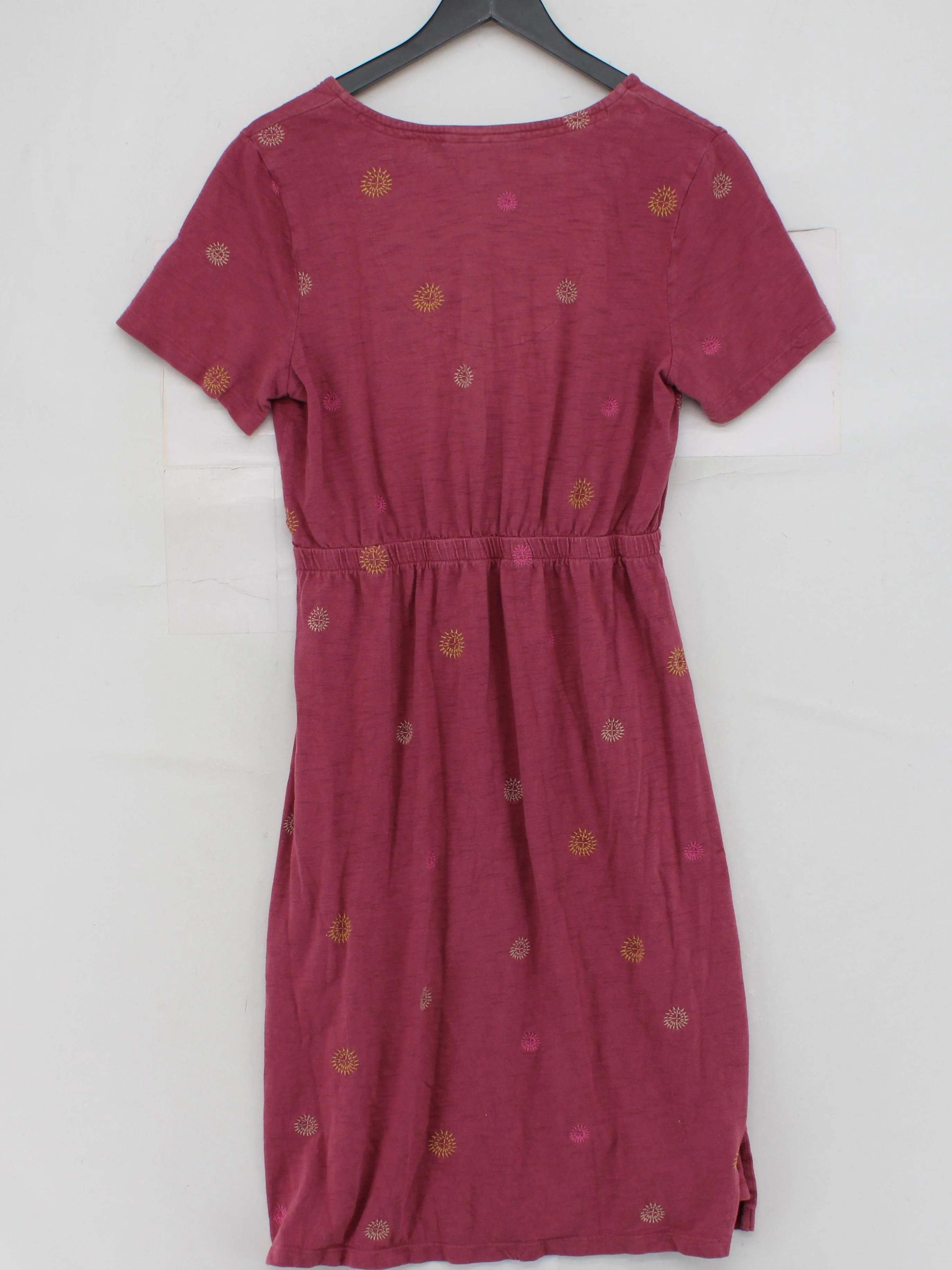 White Stuff Wrap Mini Dress UK14 in Red - Image 2