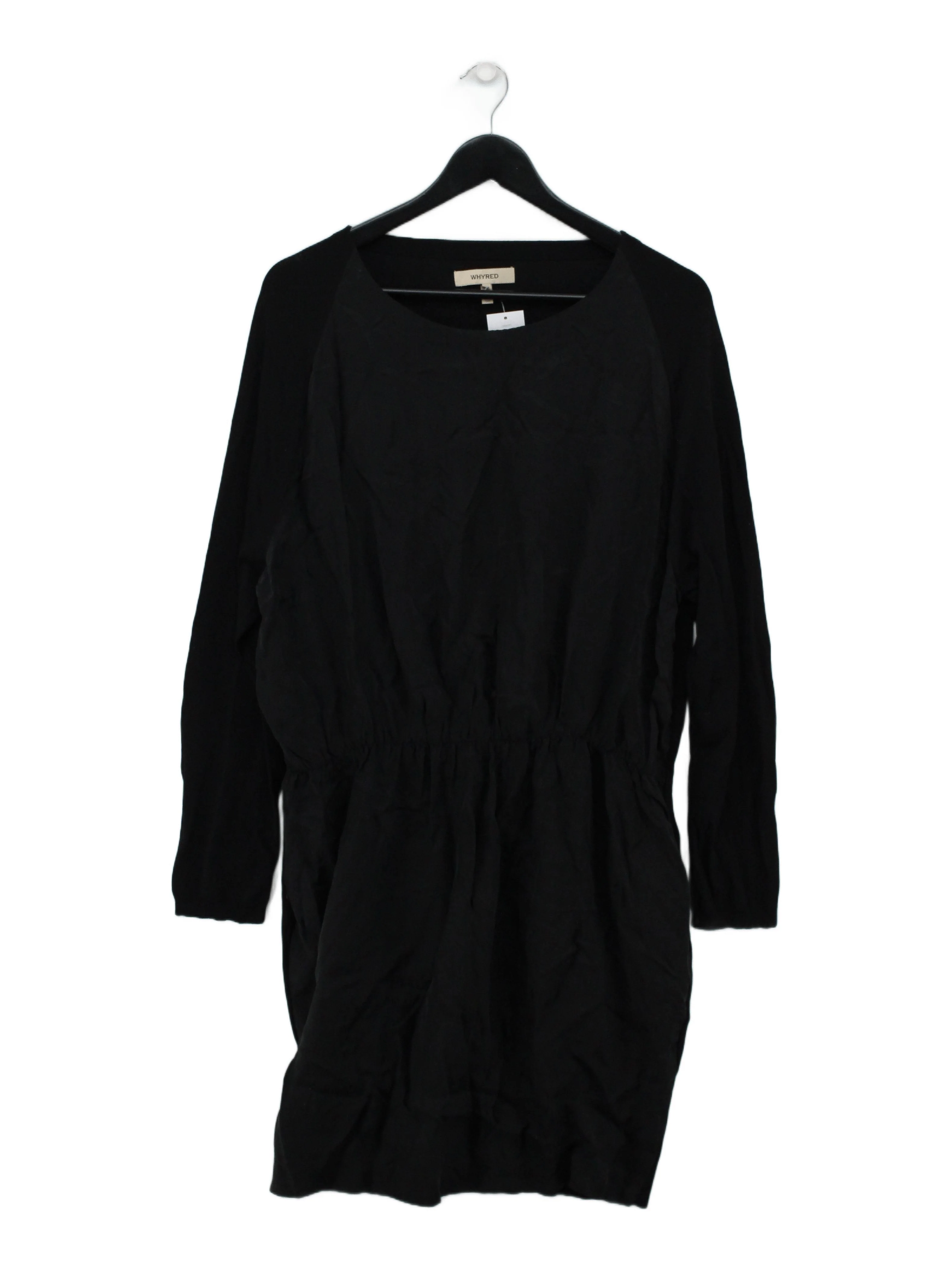 Whyred Jumper Mini Dress L in Black