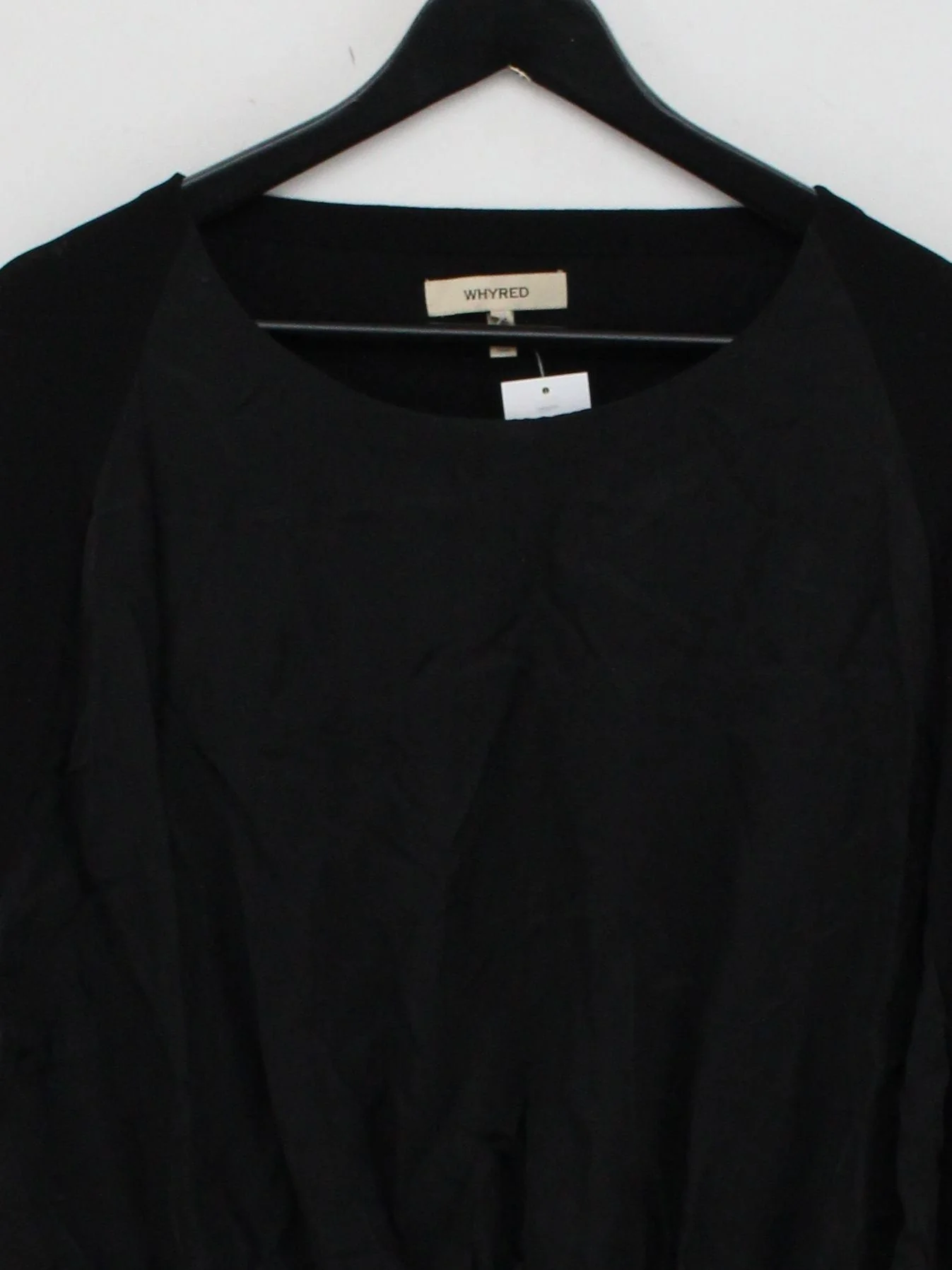 Whyred Jumper Mini Dress L in Black - Image 3