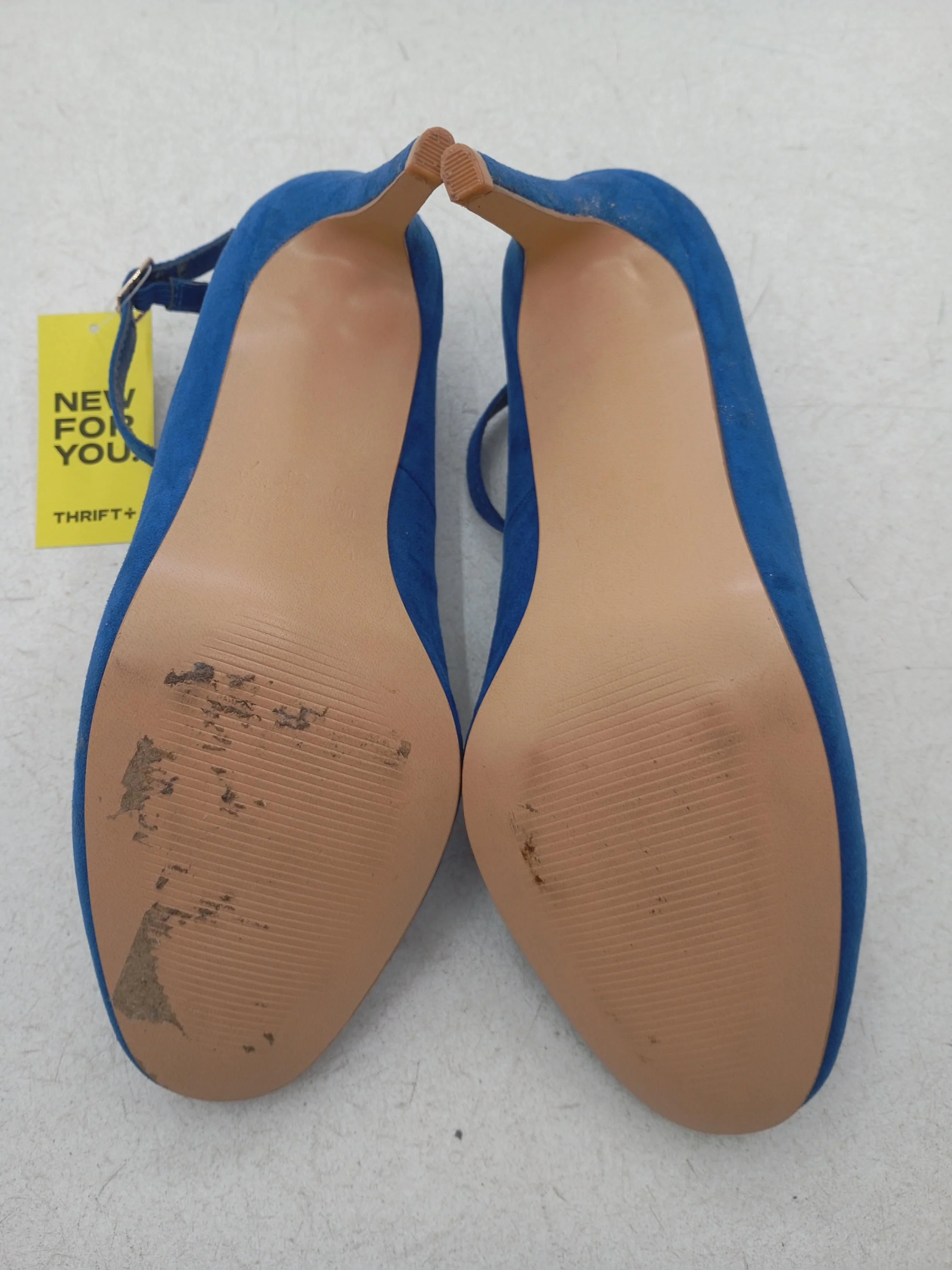 Wide Fit Women's Heels UK 5 Blue 100% Other Court - Image 7