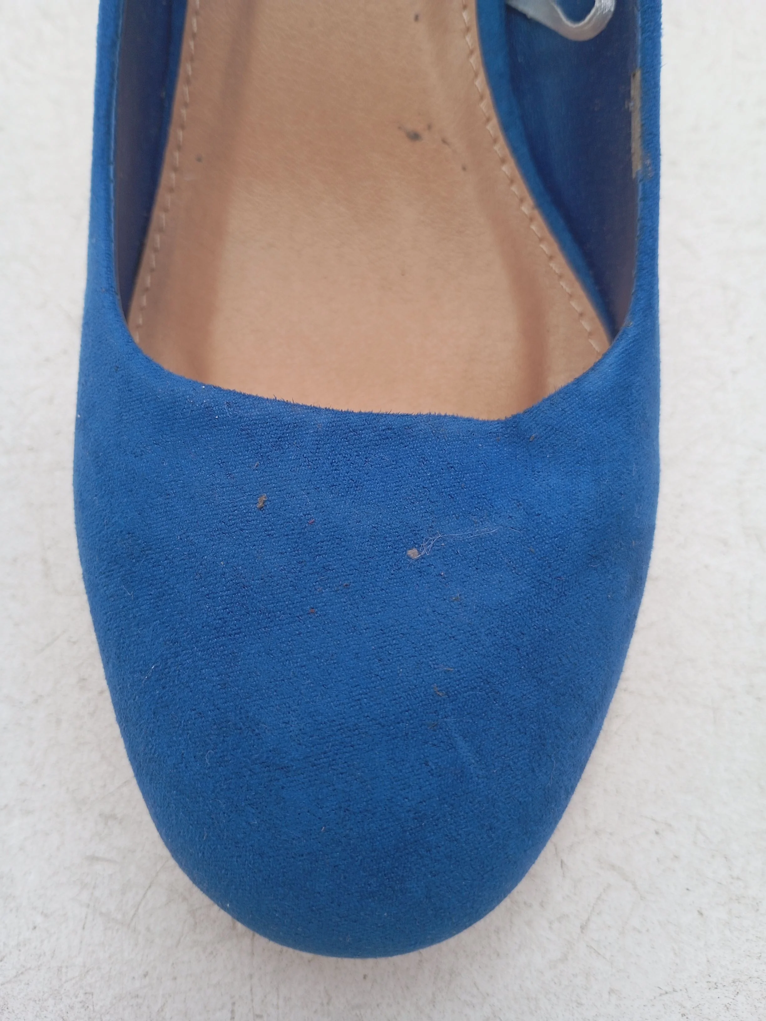 Wide Fit Women's Heels UK 5 Blue 100% Other Court - Image 8