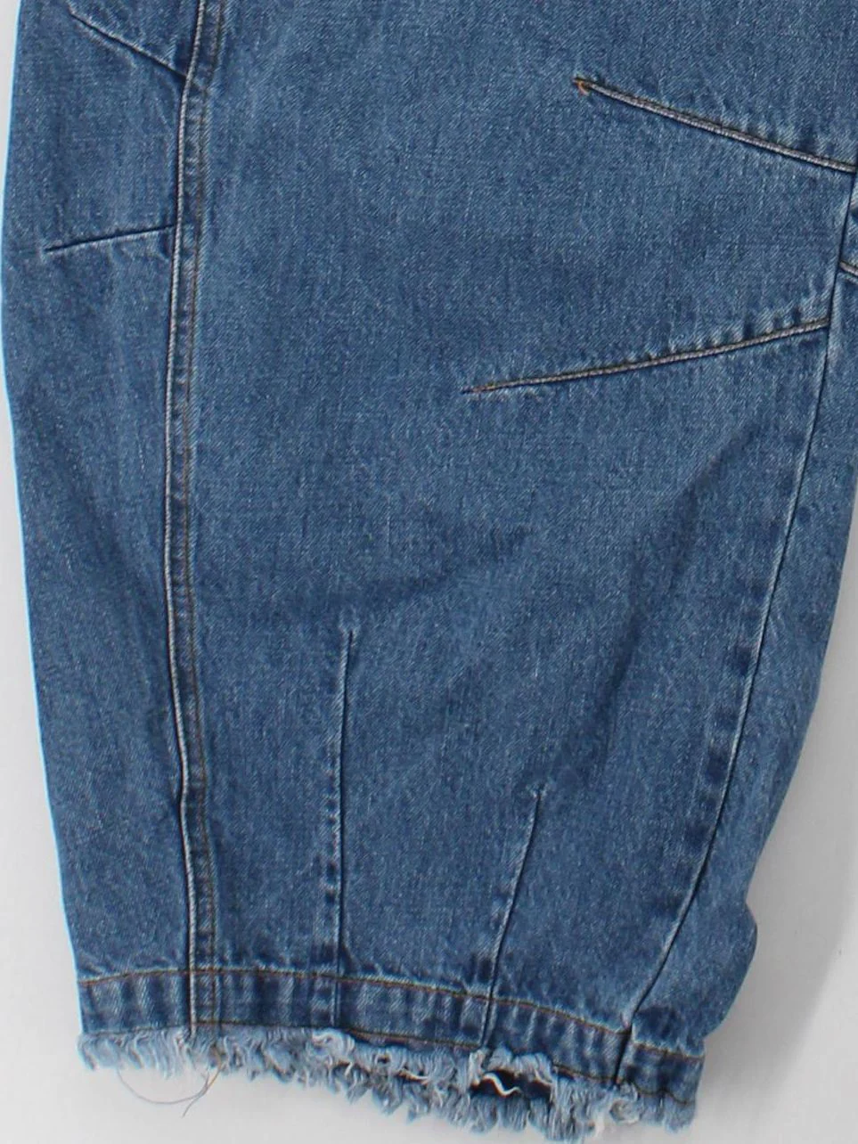 Wiggy Kit Women's Jeans S Blue 100% Cotton Wide-Leg - Image 4