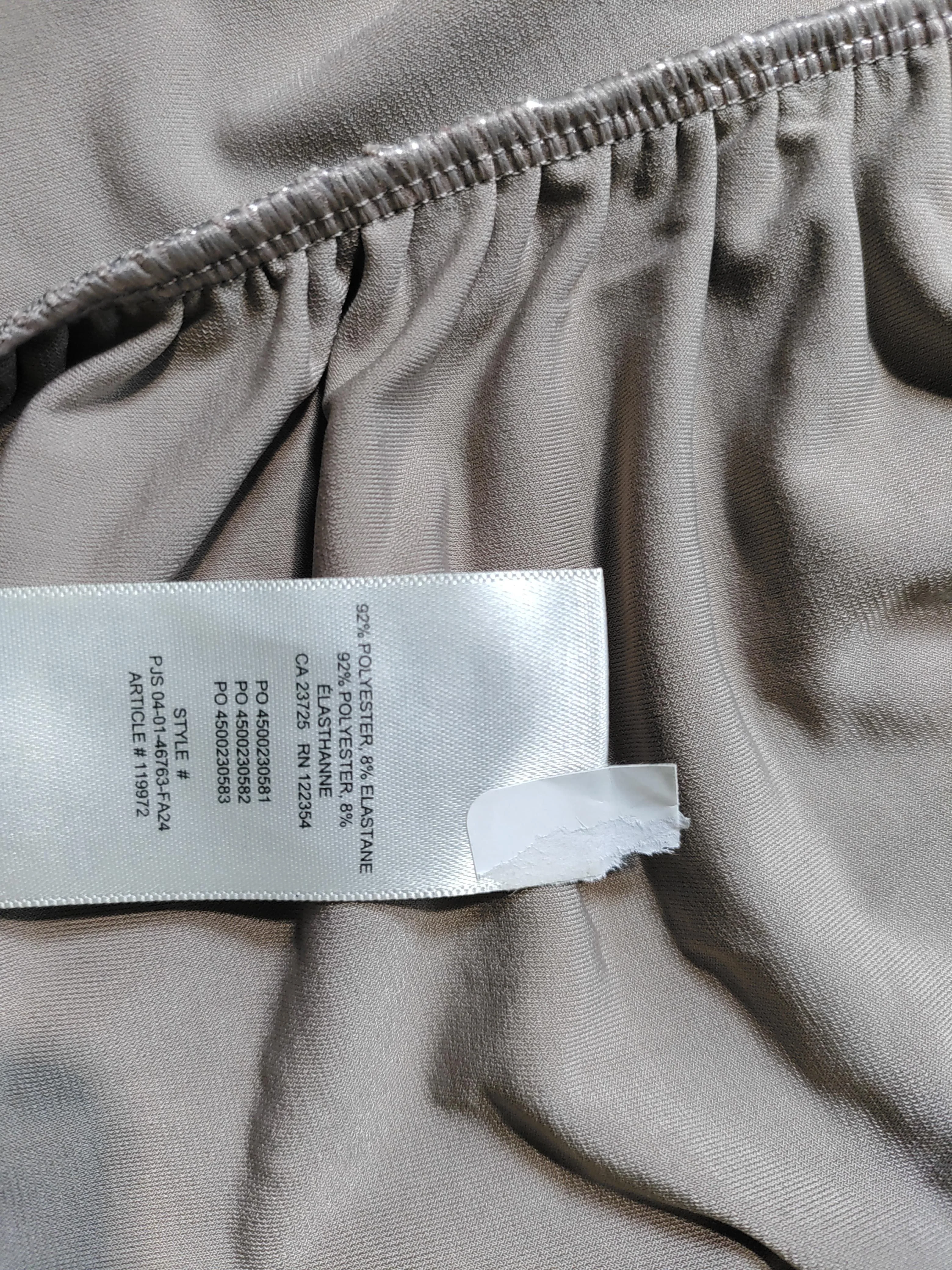 Wilfred Women's Top S Tan Polyester with Elastane Long Sleeve Square Neck Basic - Image 6
