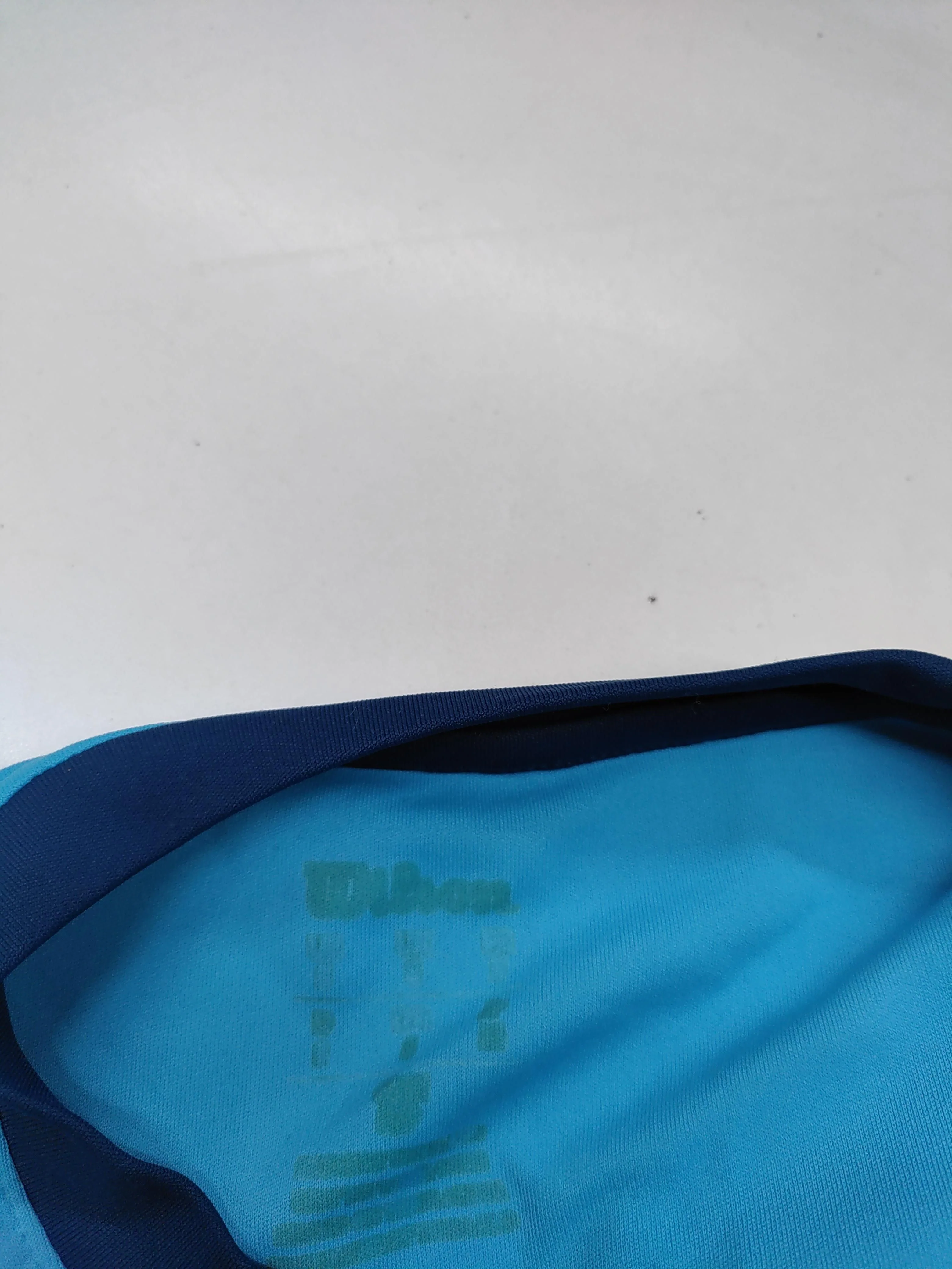 Wilson Men's T-Shirt M Blue 100% Polyester Crew Neck Basic - Image 6