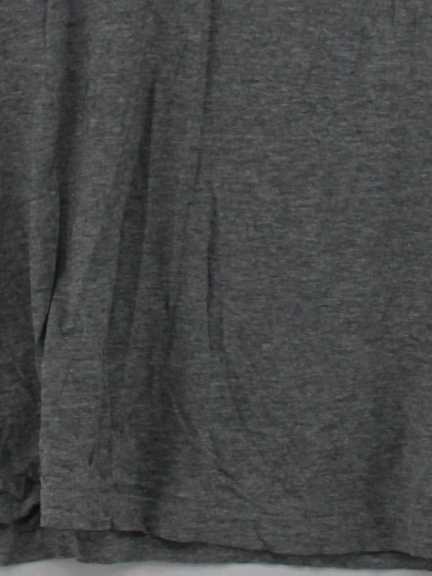 Wilson Men's T-Shirt M Grey Graphic Cotton with Viscose Basic - Image 4