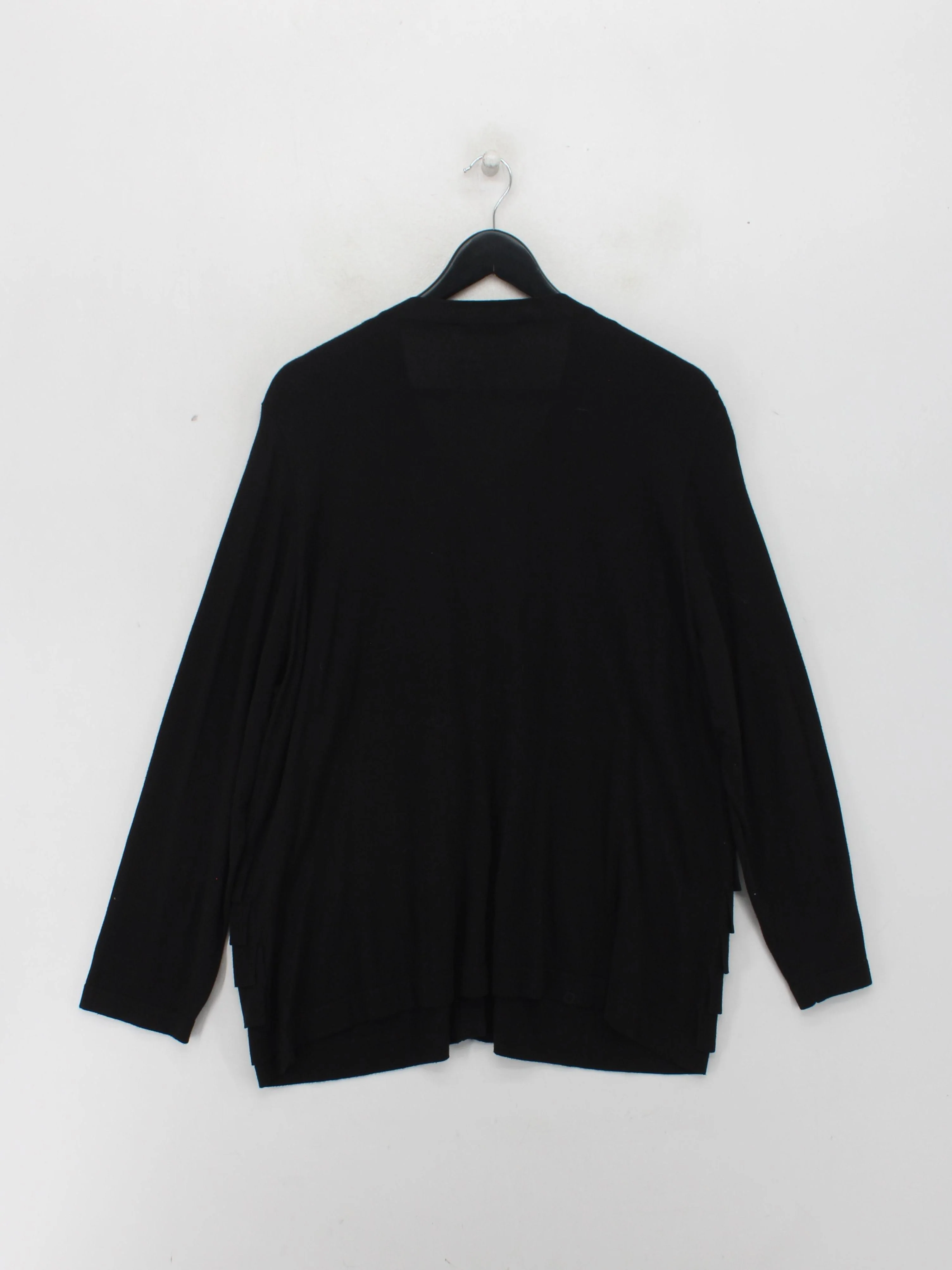 Windsmoor Women's Cardigan XL Black Viscose with Cotton V-Neck Cardigan - Image 2