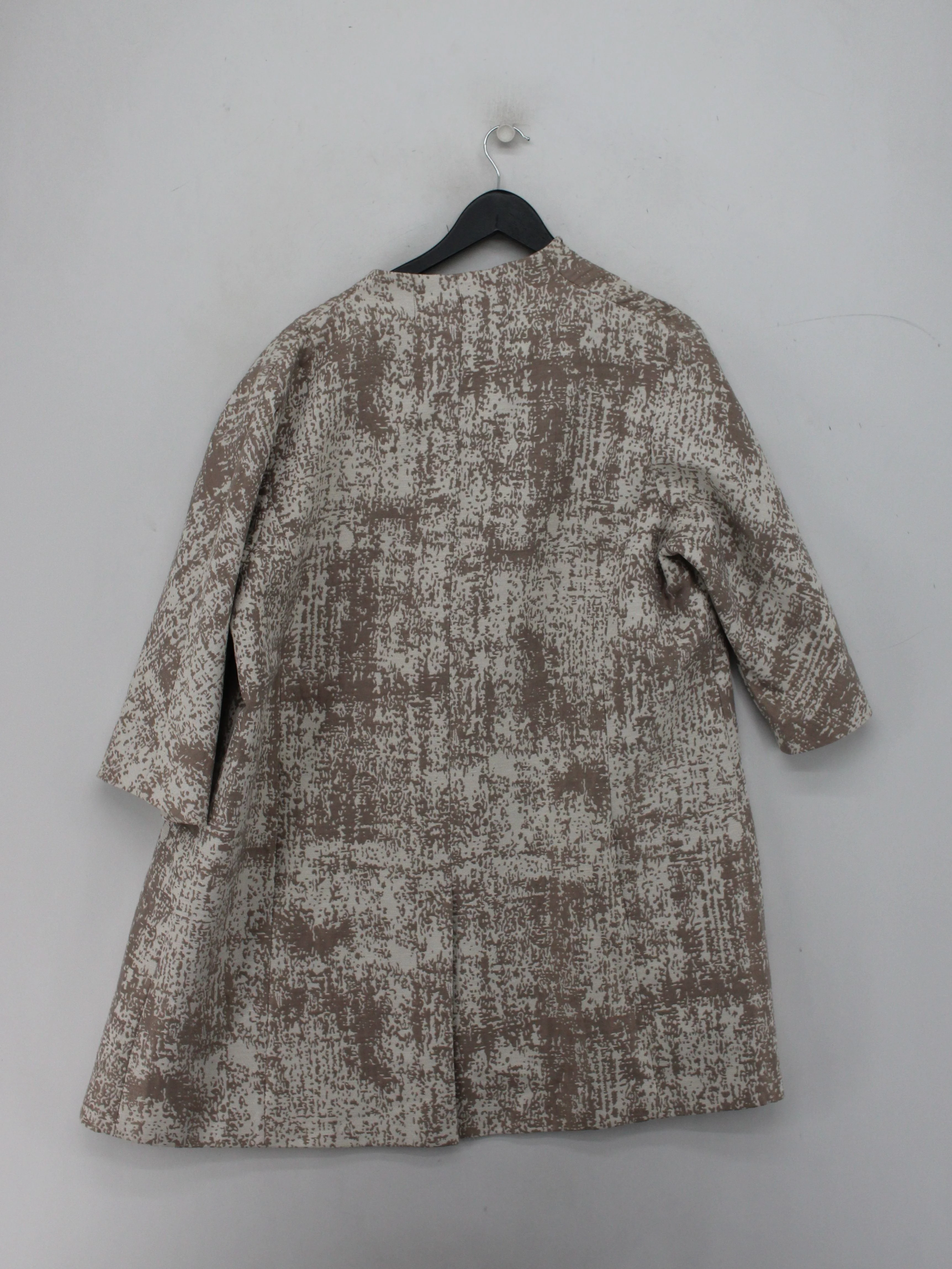 Windsmoor Women's Coat UK 18 Cream Cotton with Polyester, Viscose Overcoat - Image 2