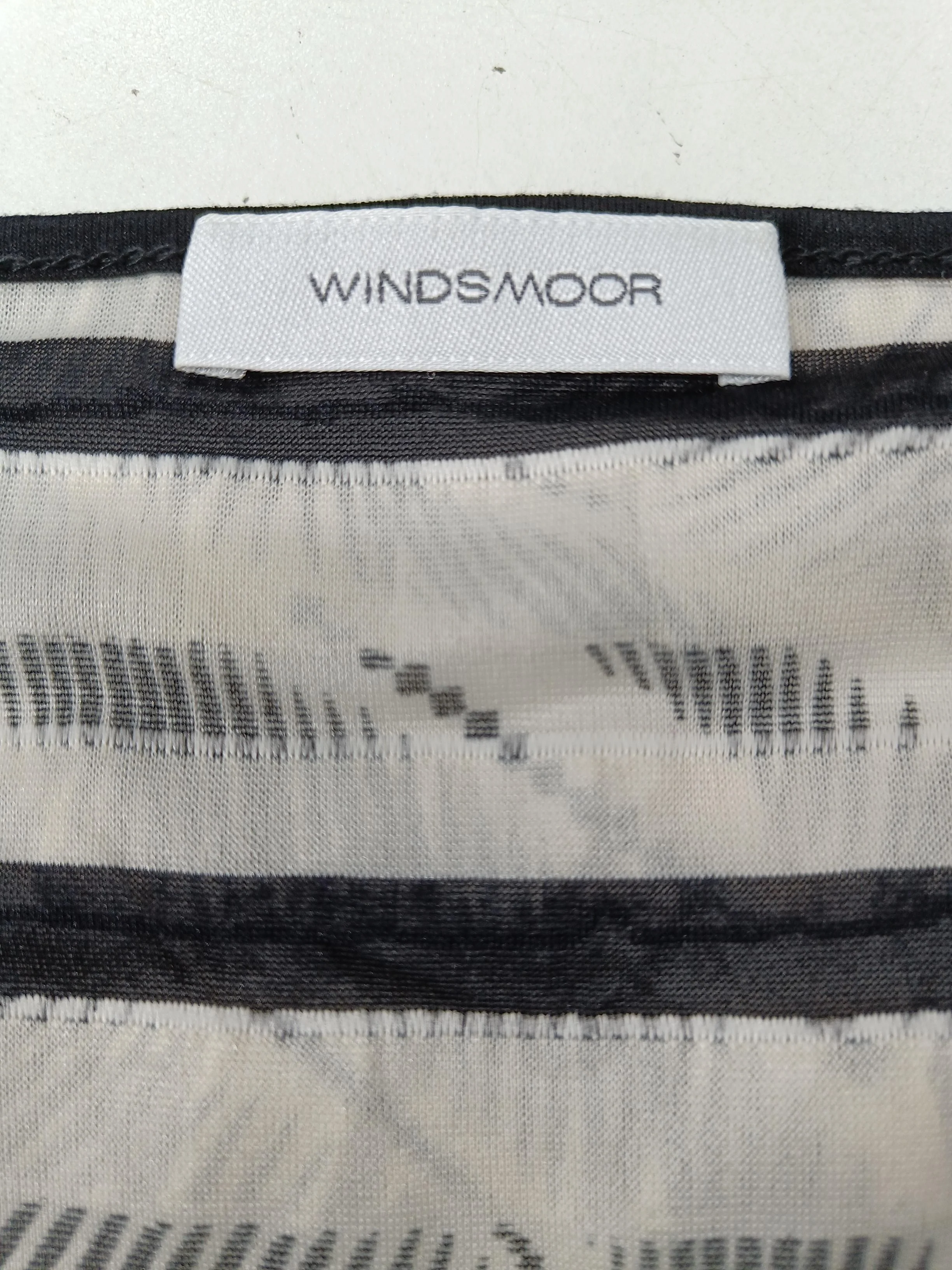 Windsmoor Women's T-Shirt XL White Polyester with Nylon, Elastane Basic - Image 5