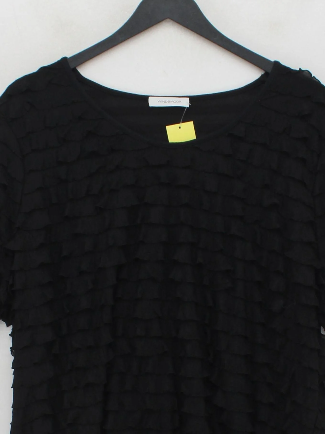 Windsmoor Women's Top L Black Polyester with Elastane Basic - Image 3