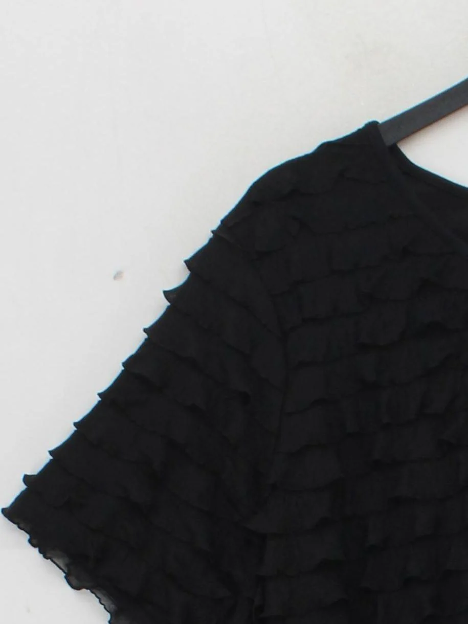 Windsmoor Women's Top L Black Polyester with Elastane Basic - Image 4