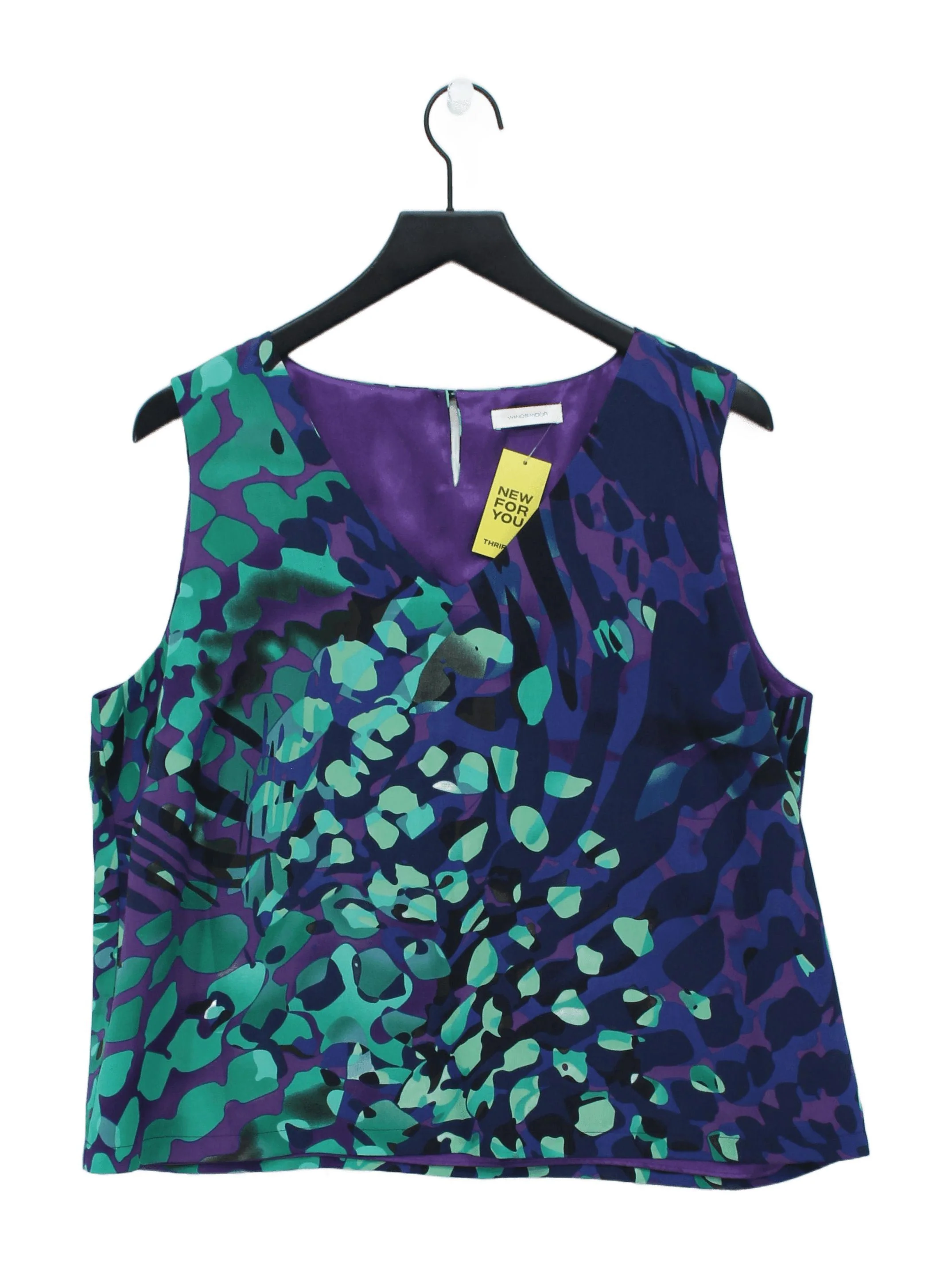 Windsmoor Women's Top L Multi 100% Polyester Basic
