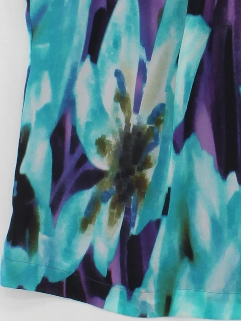 Windsmoor Women's Top L Multi Floral 100% Polyester Sleeveless Round Neck Basic - Image 4