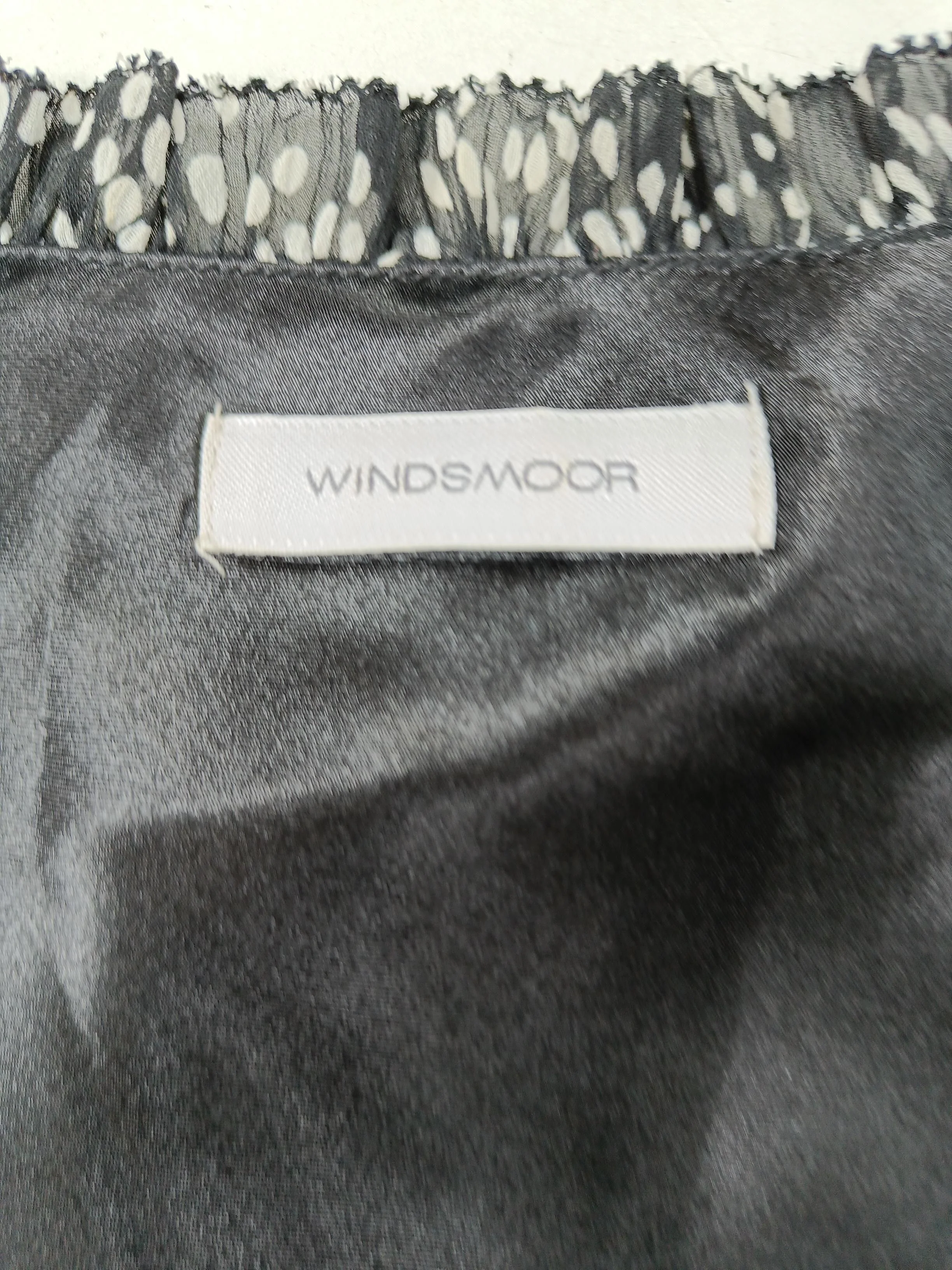 Windsmoor Women's Top UK 22 Black 100% Polyester Basic - Image 5