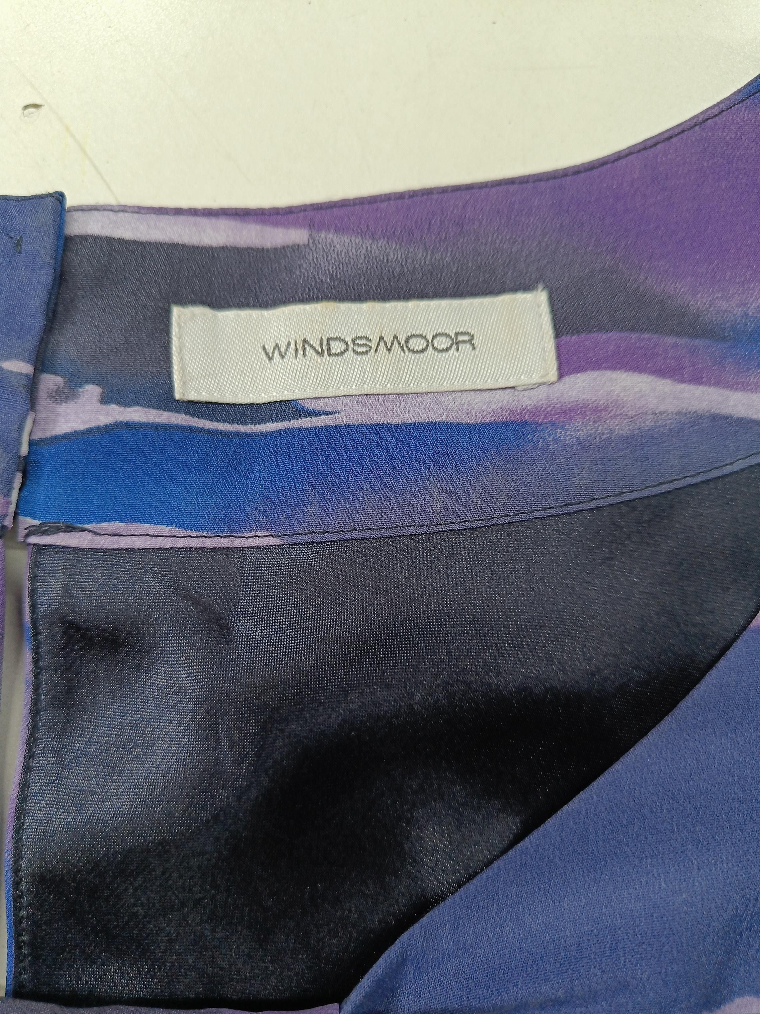 Windsmoor Women's Top XXL Multi 100% Polyester Short Sleeve Round Neck Basic - Image 5