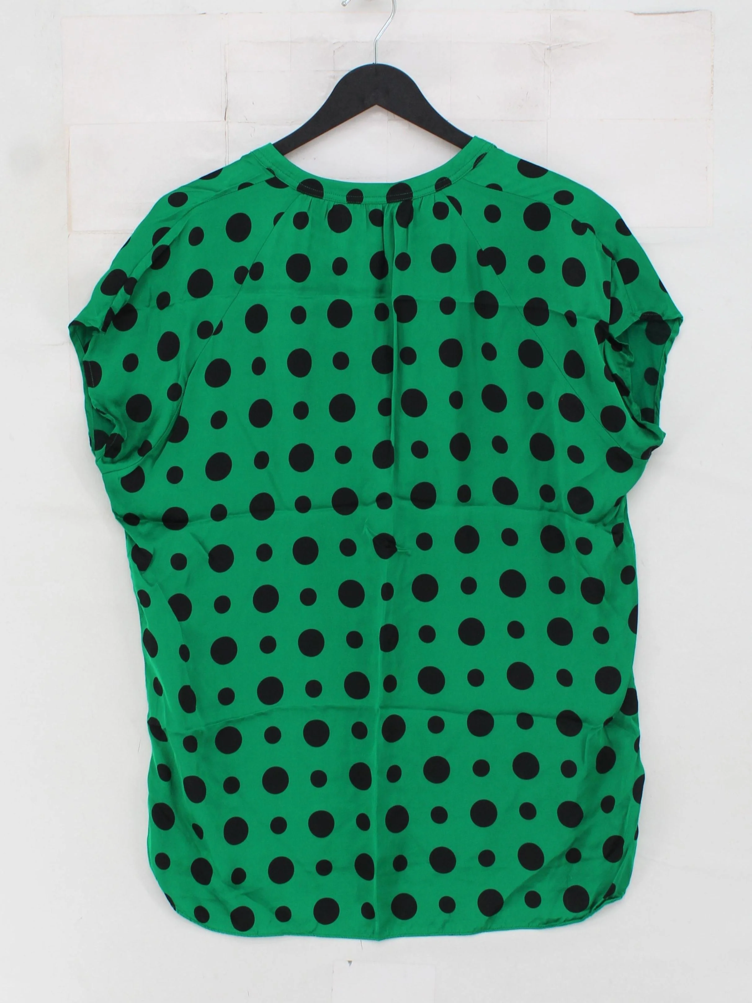 Winser London Women's Top S Green 100% Viscose Basic - Image 2