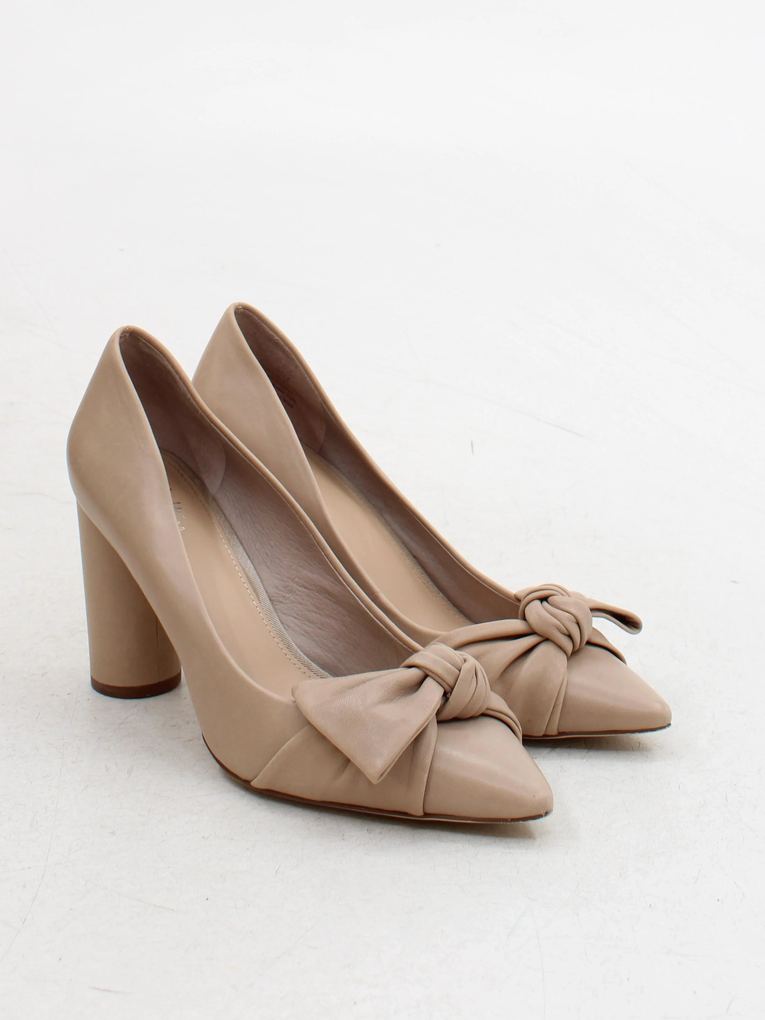 Wittner Women's Heels UK 5 Tan 100% Leather Court - Image 4