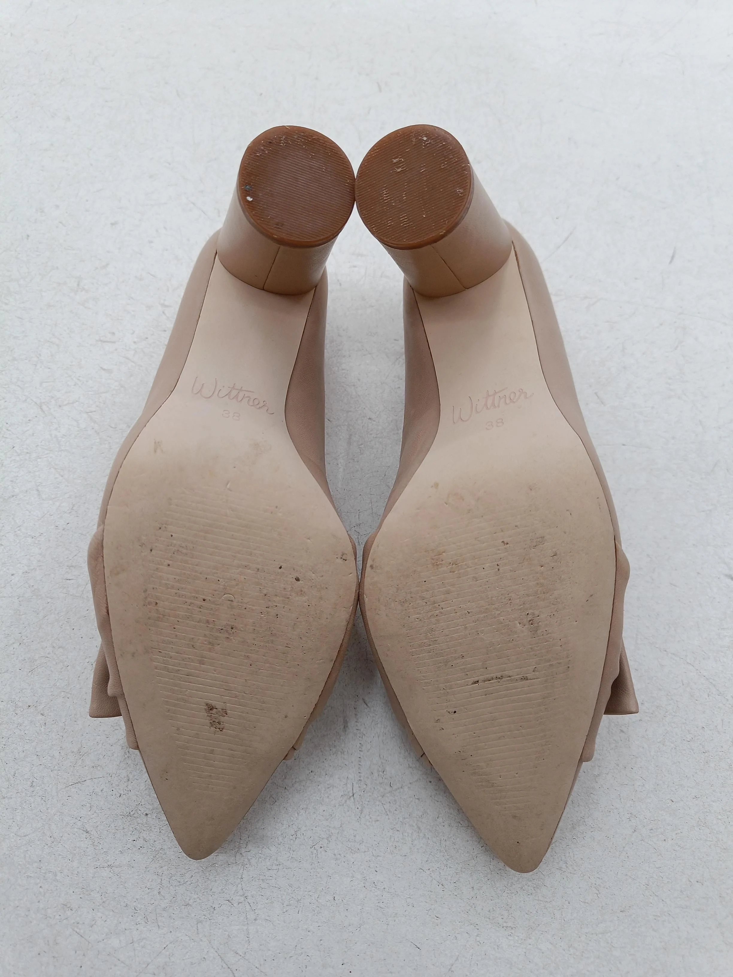 Wittner Women's Heels UK 5 Tan 100% Leather Court - Image 7