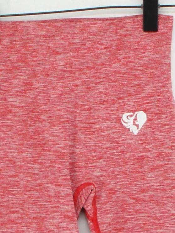 Women's Best Women's Leggings W 21 in Red Polyester with Elastane Full length - Image 3