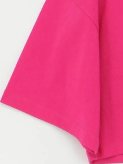 Women's Best Women's T-Shirt S Pink 100% Cotton Short Sleeve Round Neck Basic - Image 4