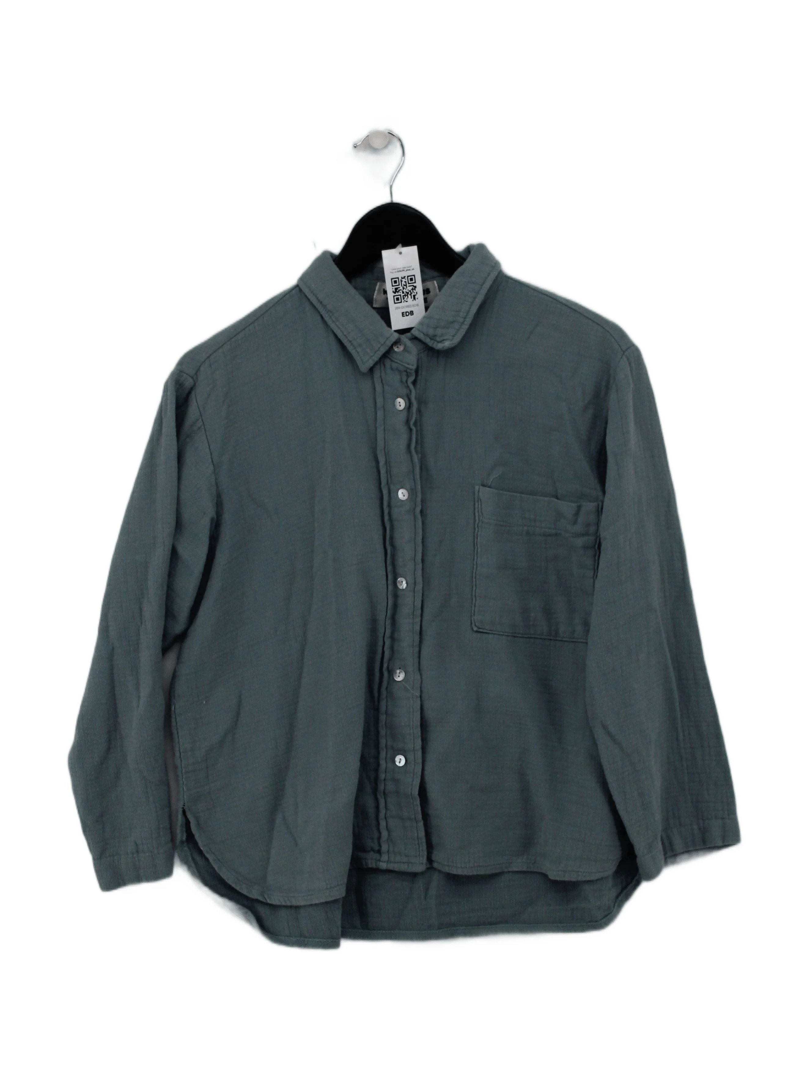 Wondrous Theatre Men's Shirt M Blue 100% Cotton Basic