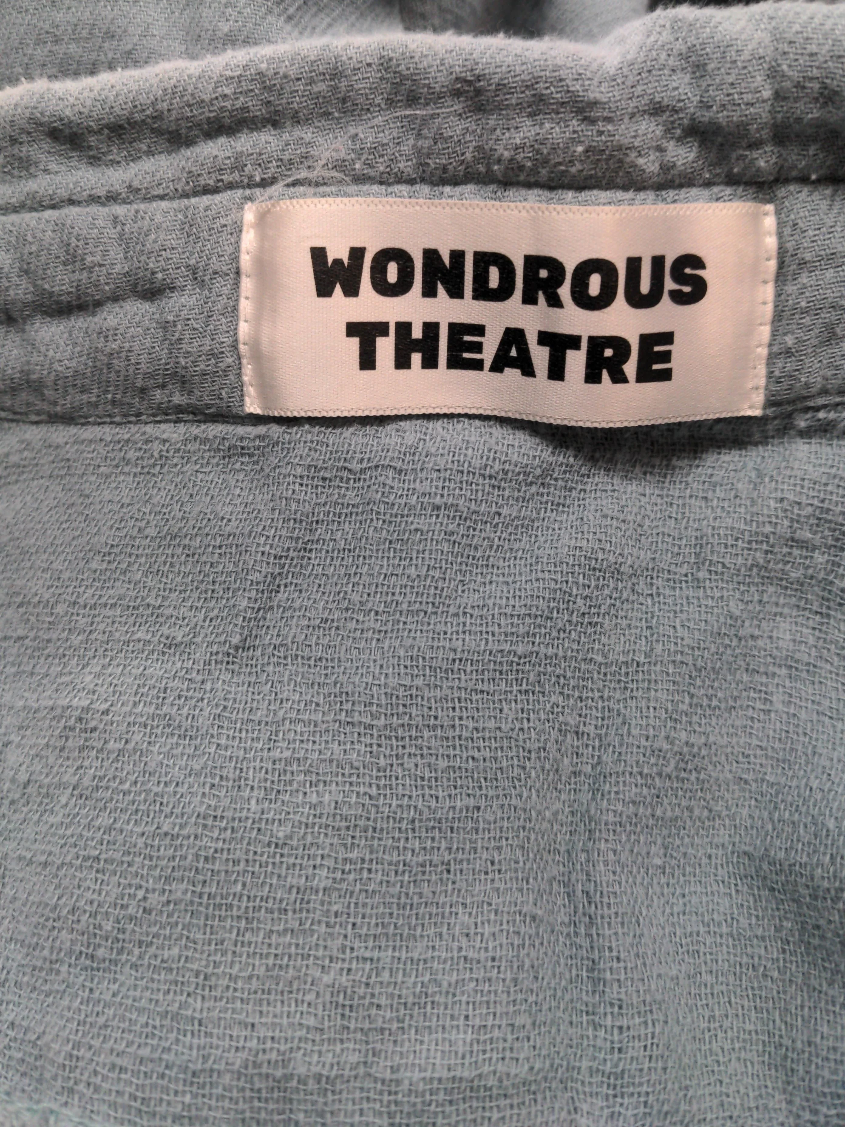 Wondrous Theatre Men's Shirt M Blue 100% Cotton Basic - Image 5