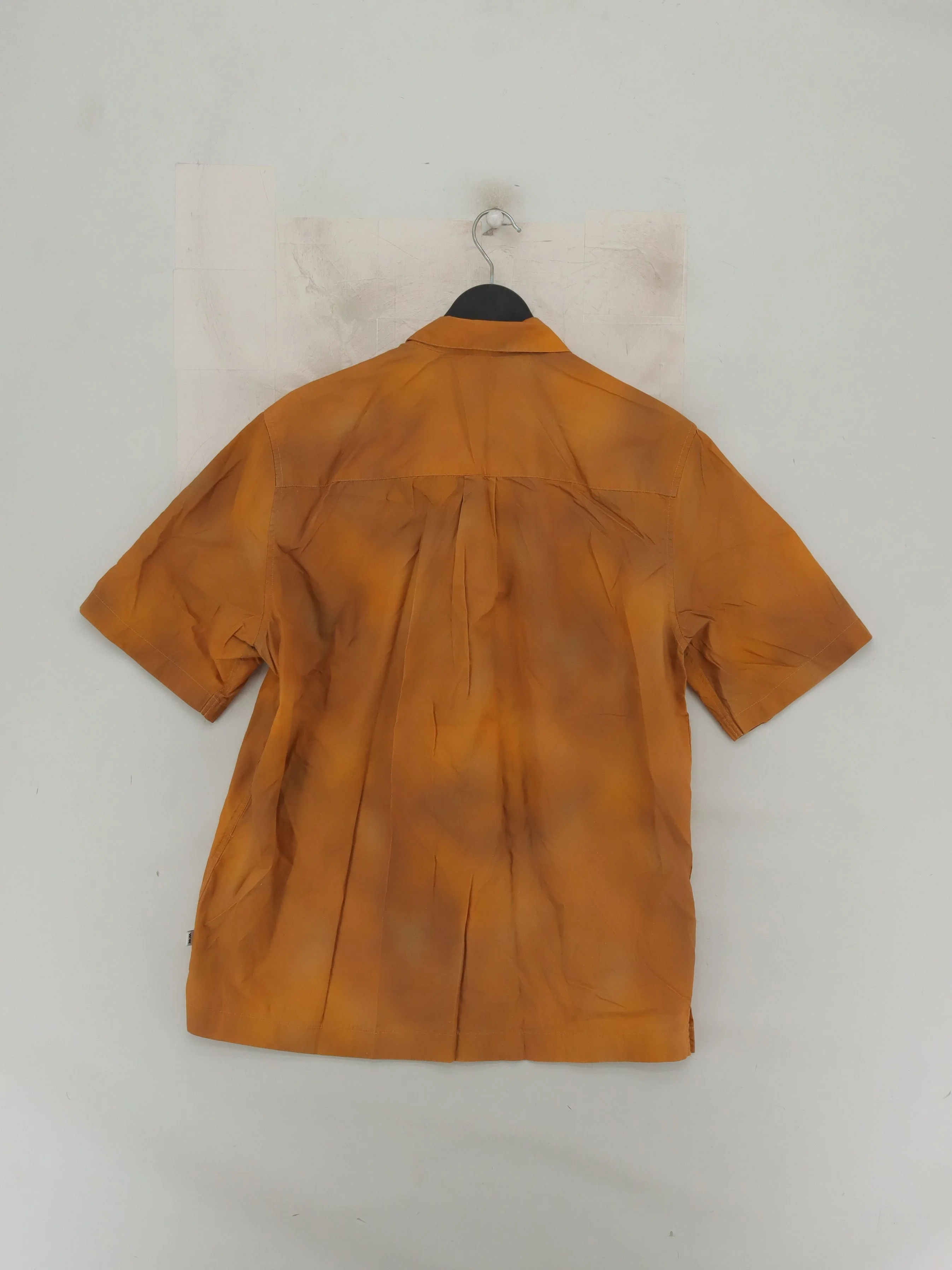 Wood Wood Men's Shirt M Orange 100% Cotton Basic - Image 2