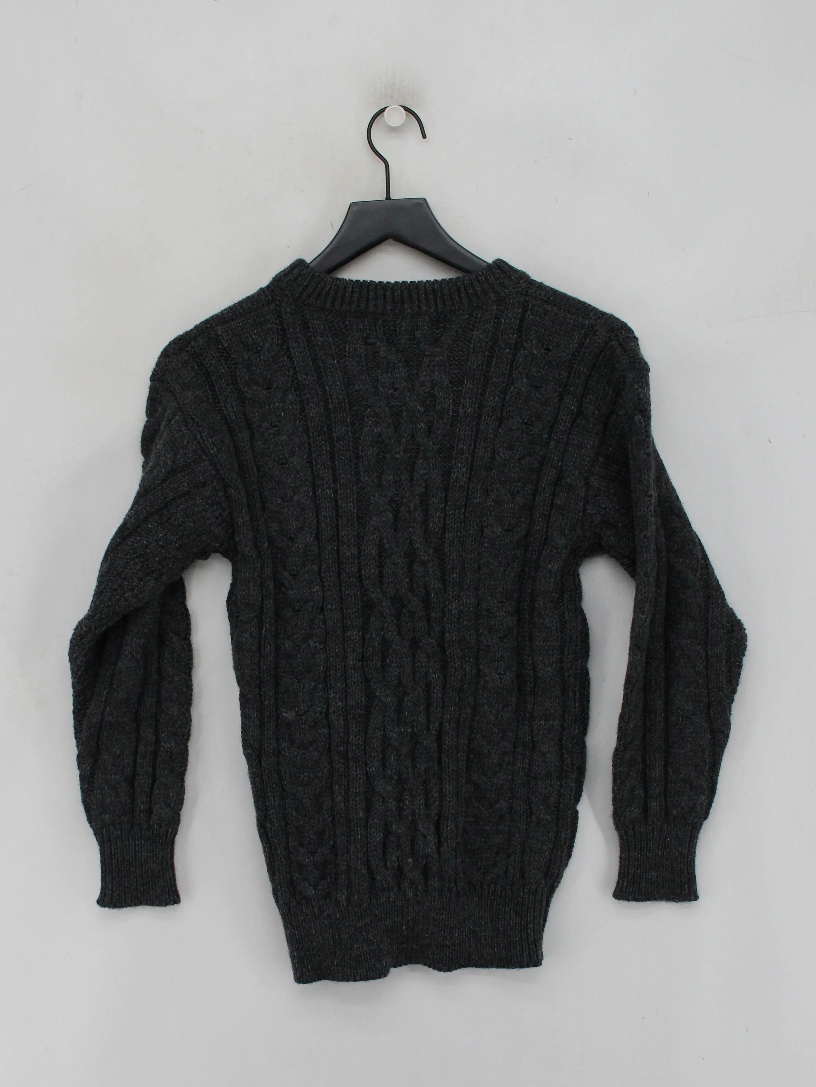 Woolovers Men's Jumper XS Grey 100% Wool Crew Neck Pullover - Image 2