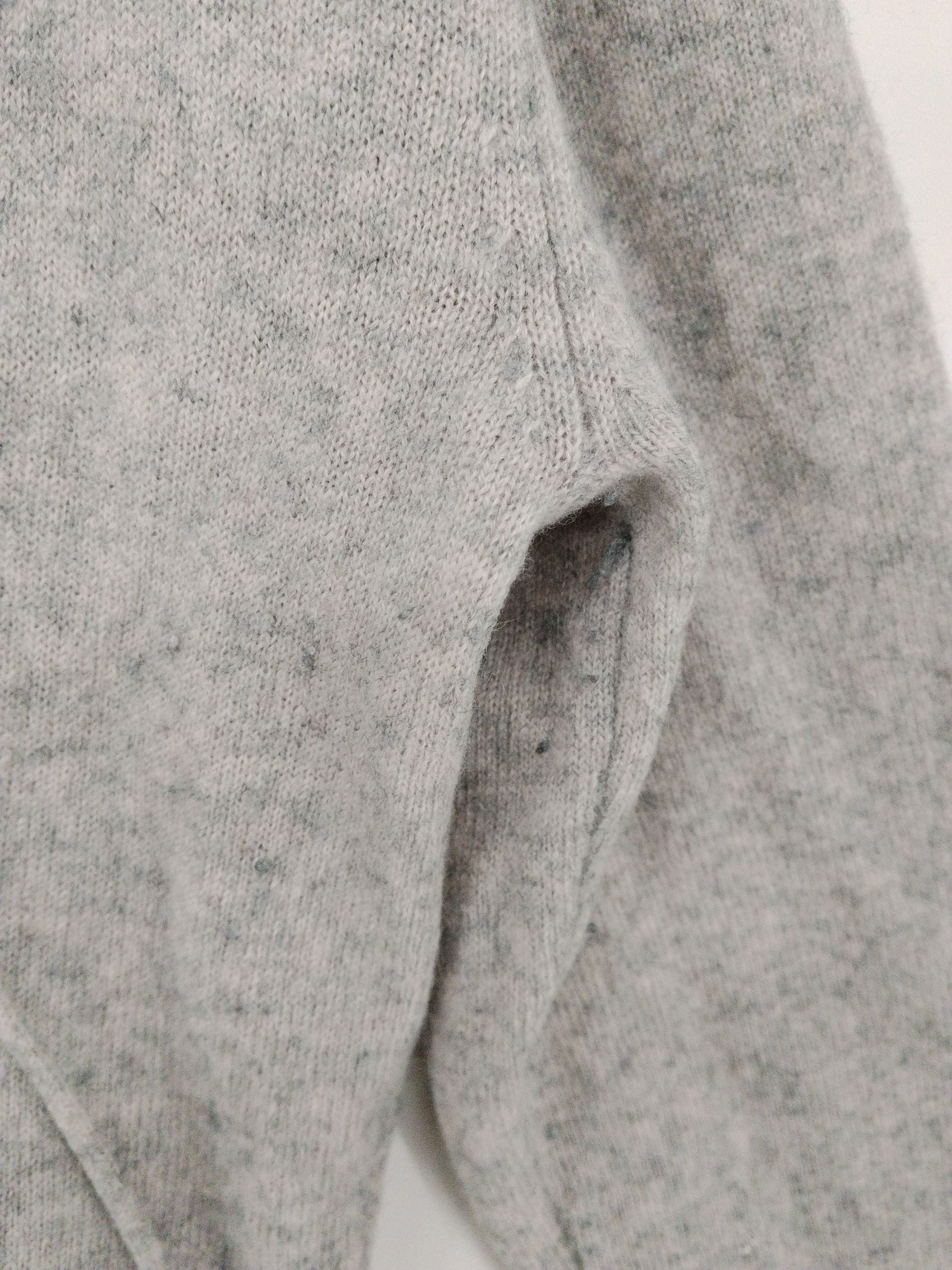 Woolovers Women's Hoodie S Grey Wool with Cashmere Pullover - Image 5