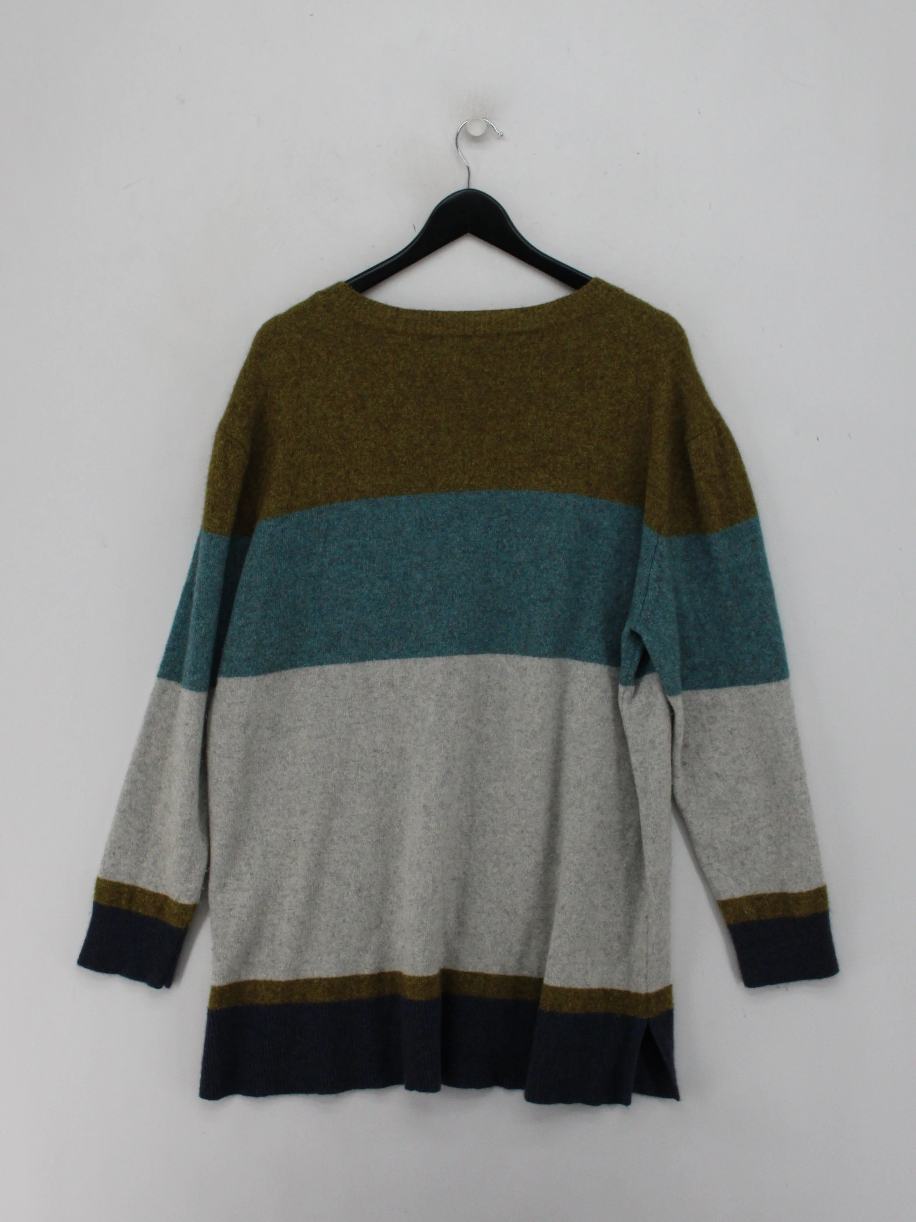 Woolovers Women's Jumper XL Multi Wool with Cotton, Other Pullover - Image 2