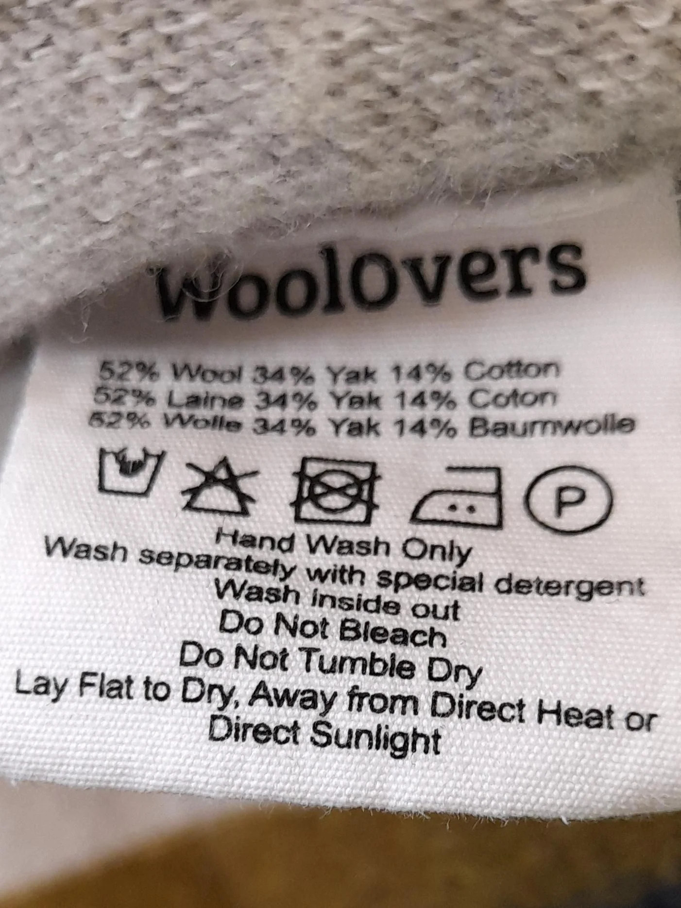 Woolovers Women's Jumper XL Multi Wool with Cotton, Other Pullover - Image 6