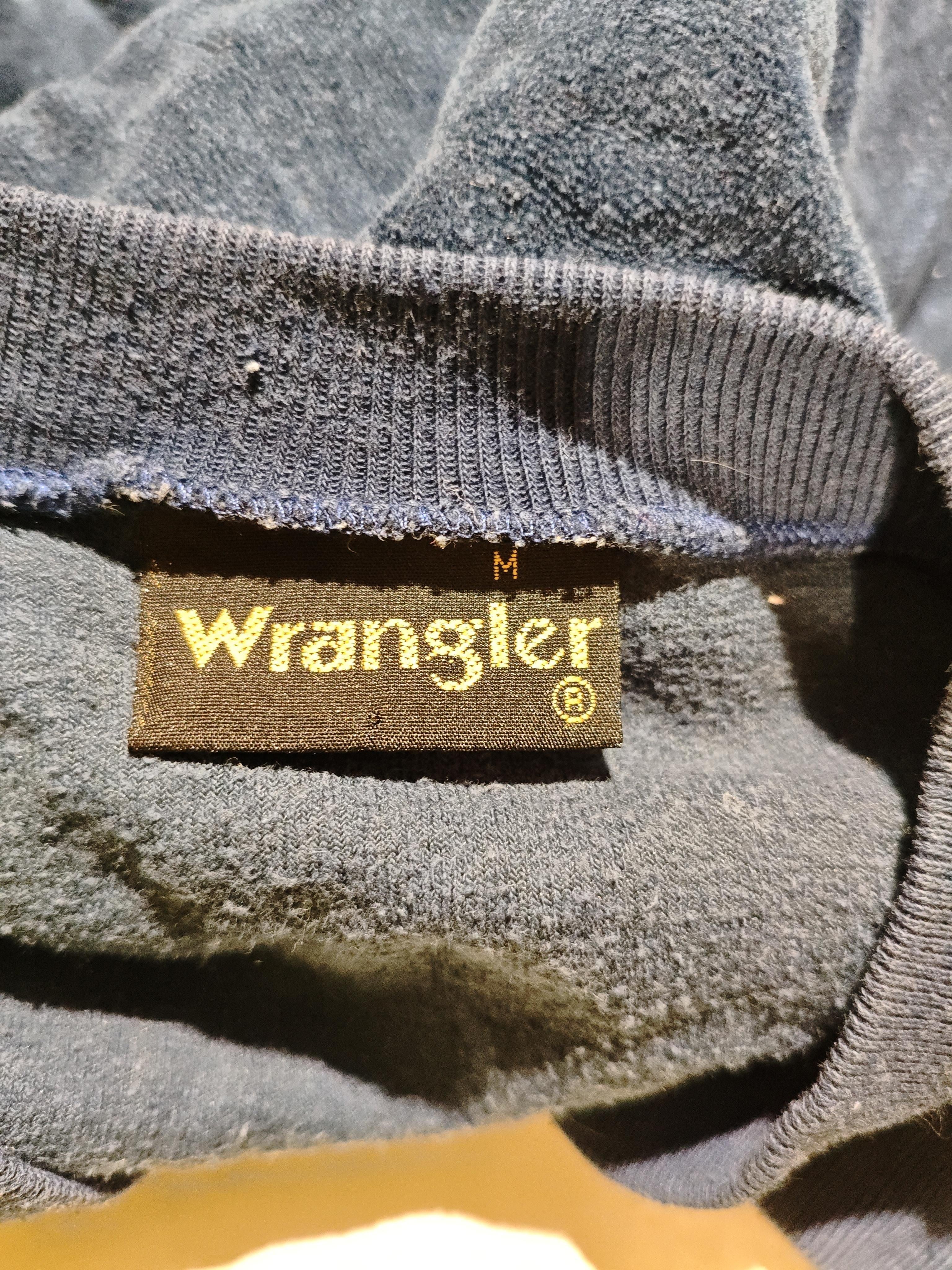 Wrangler Men's Hoodie M Blue 100% Cotton Pullover - Image 6