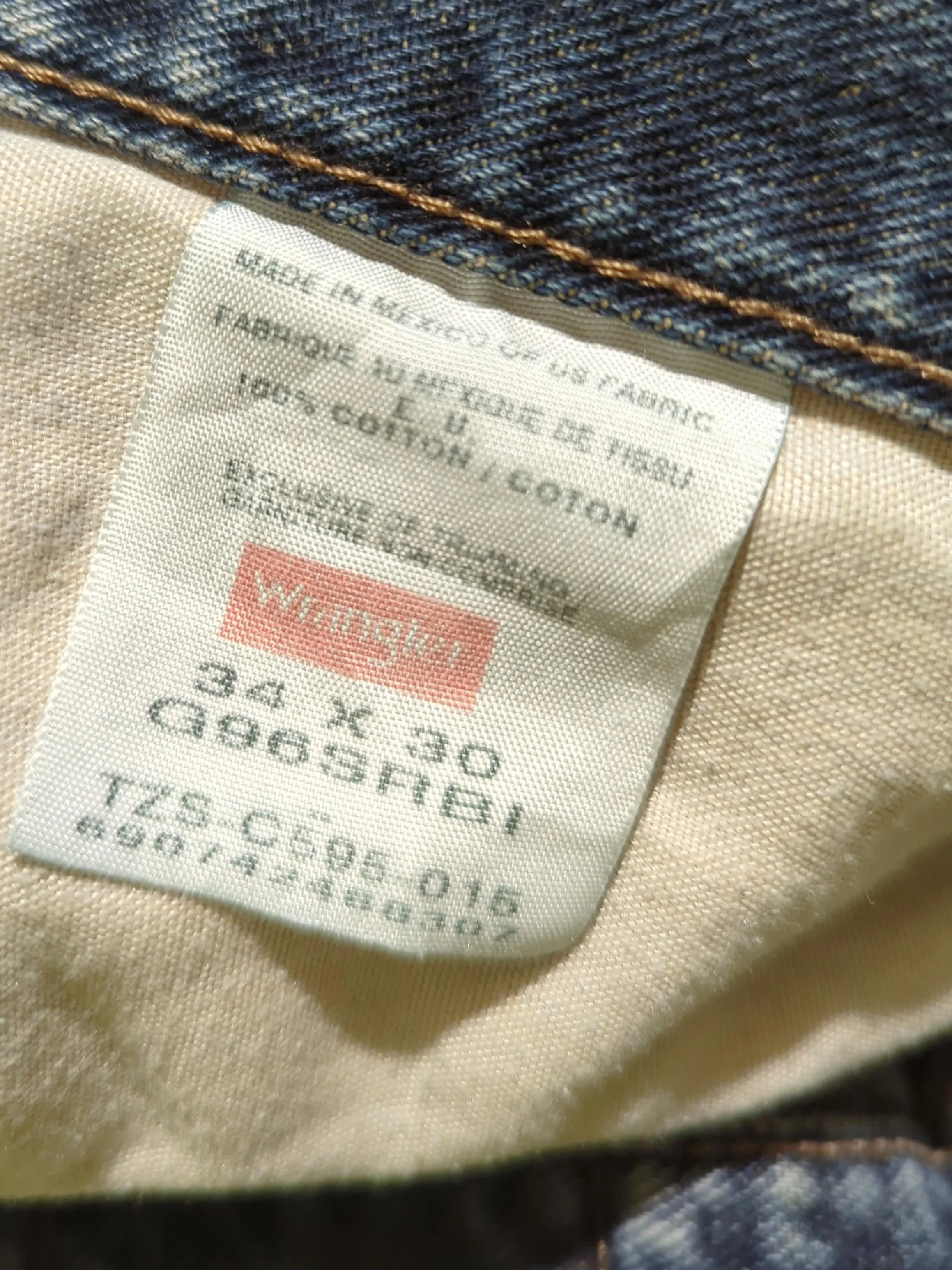 Wrangler Men's Jeans M Blue 100% Cotton Straight - Image 6