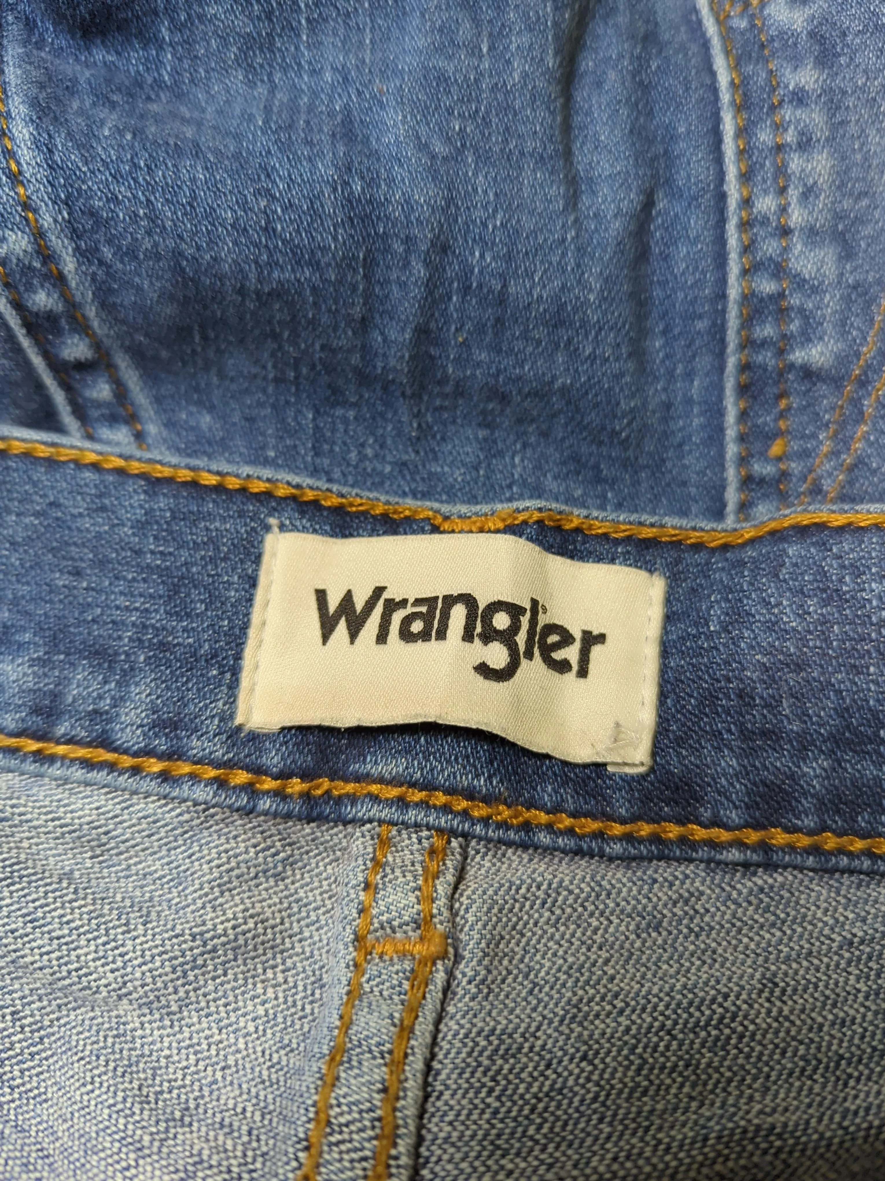 Wrangler Men's Jeans W 36 in Blue Cotton with Elastane Straight - Image 5