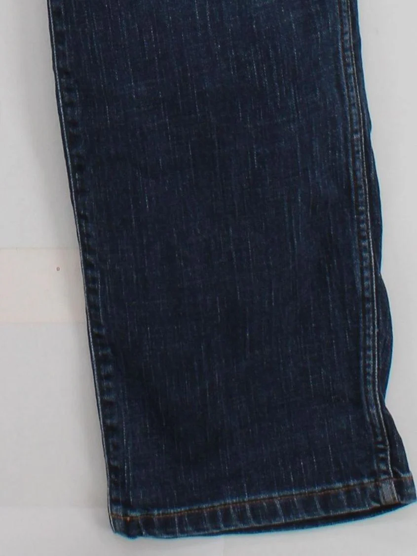Wrangler Men's Jeans W 38 in; L 32 in Blue Cotton with Elastane Straight - Image 4