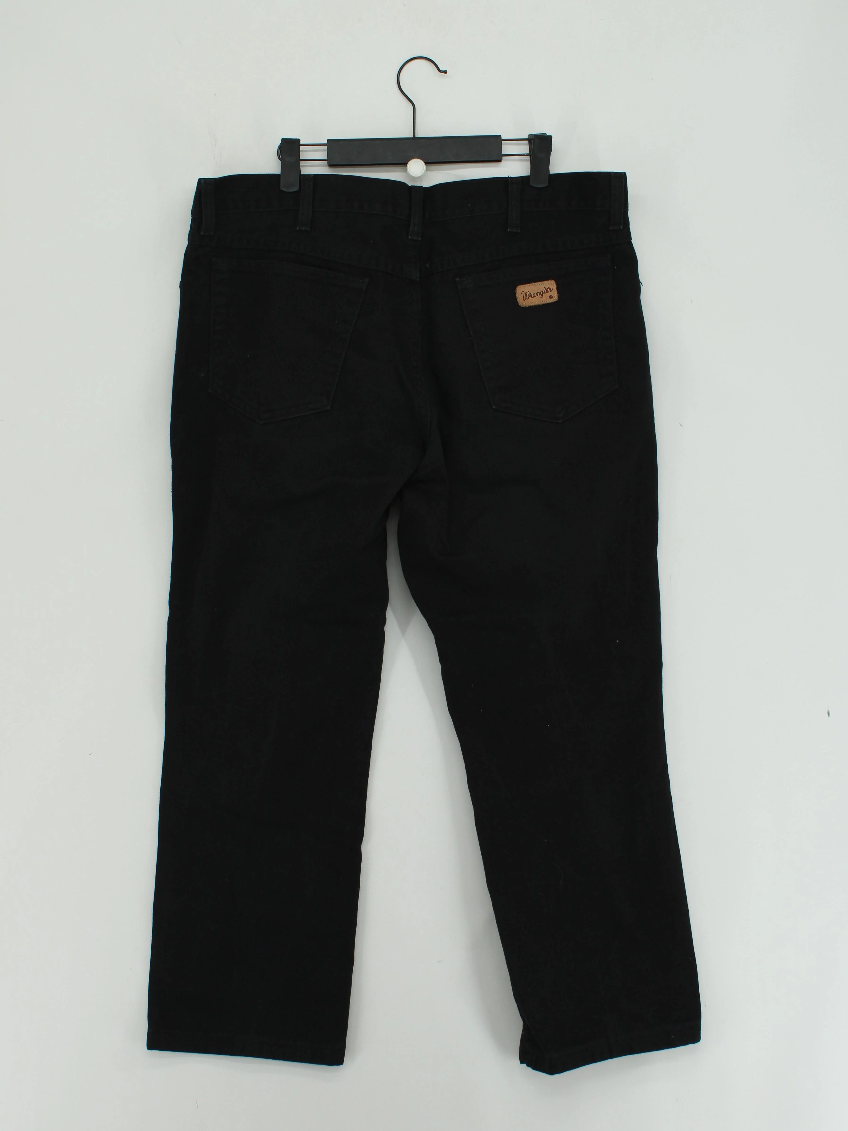 Wrangler Men's Jeans XXL Black 100% Cotton Straight - Image 2