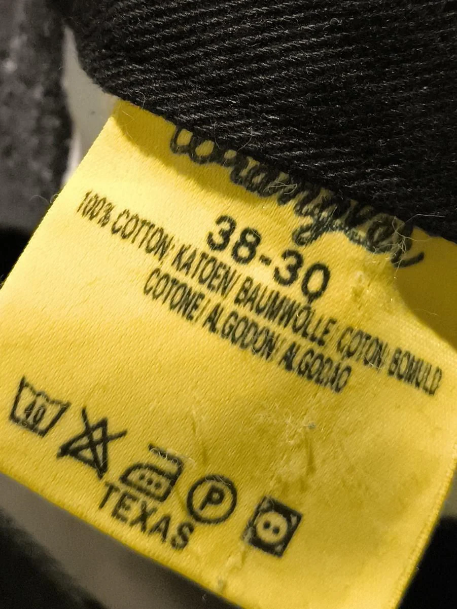 Wrangler Men's Jeans XXL Black 100% Cotton Straight - Image 7