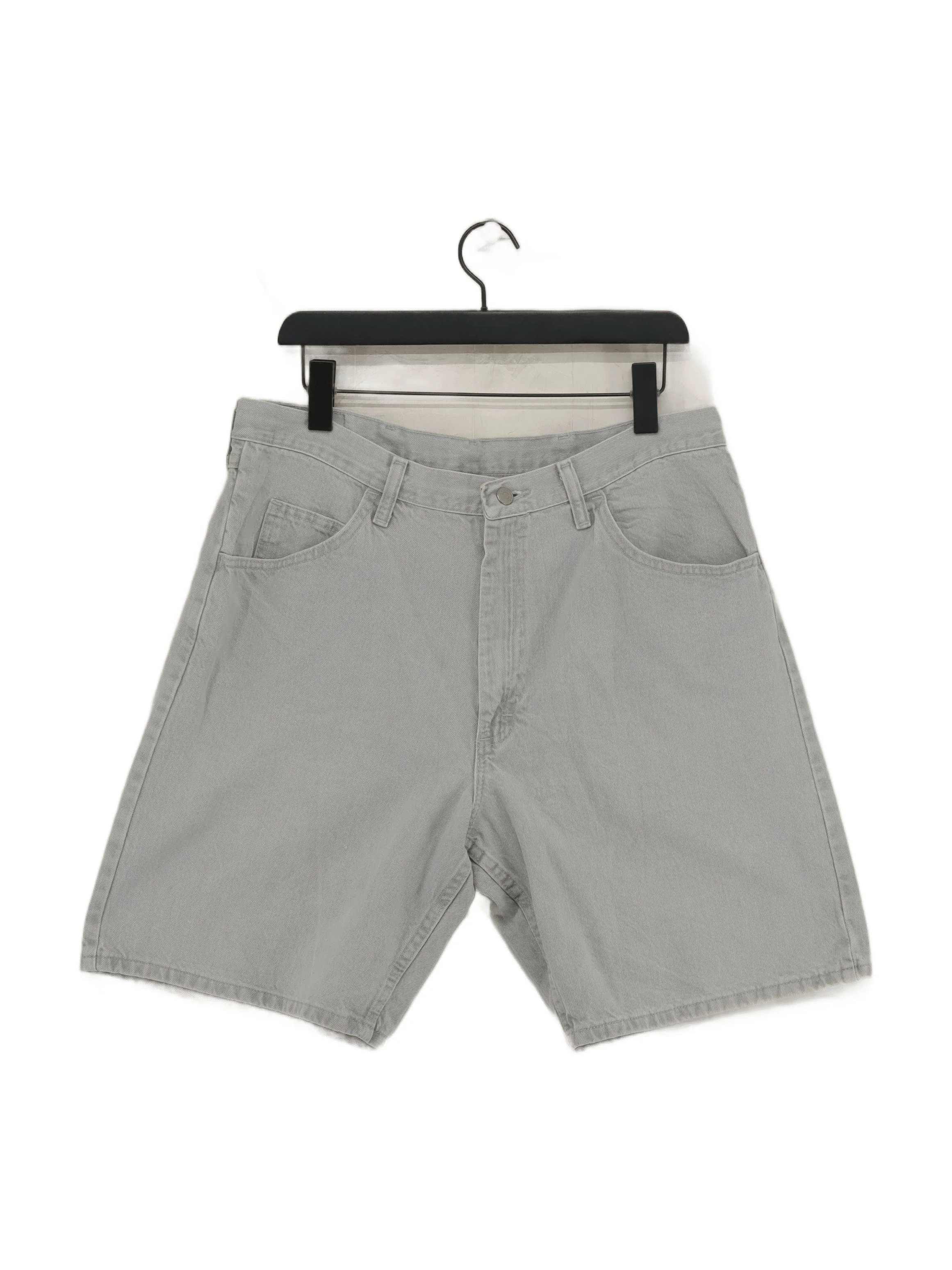 Wrangler Men's Shorts L Grey 100% Cotton Chino