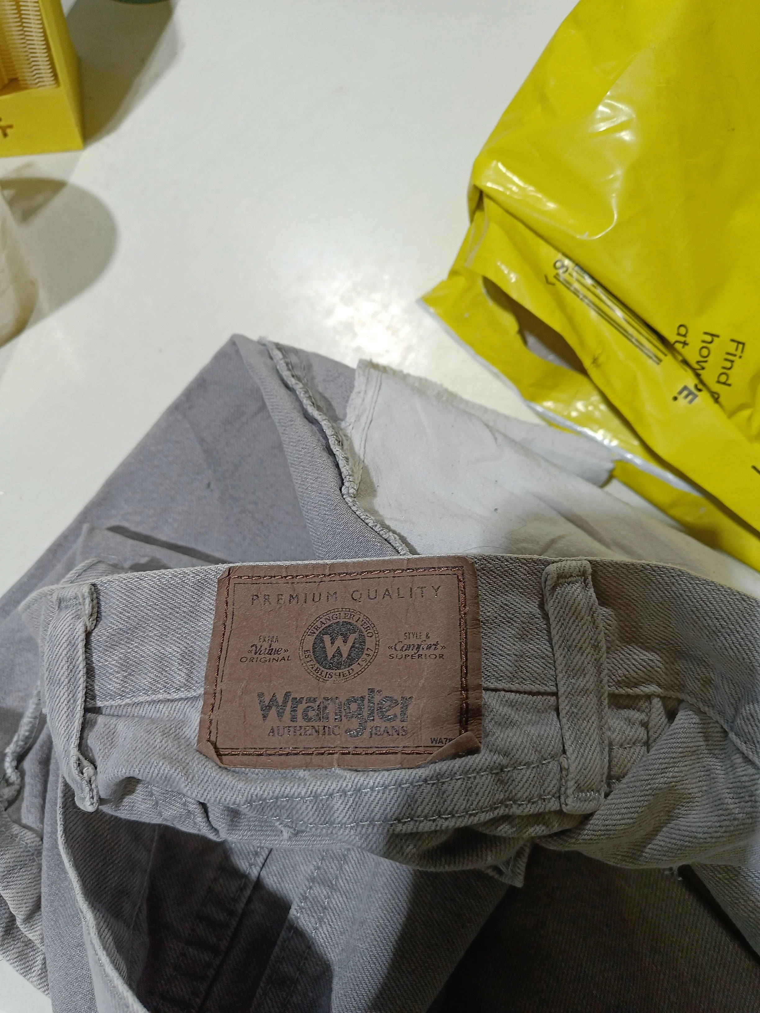 Wrangler Men's Shorts L Grey 100% Cotton Chino - Image 6